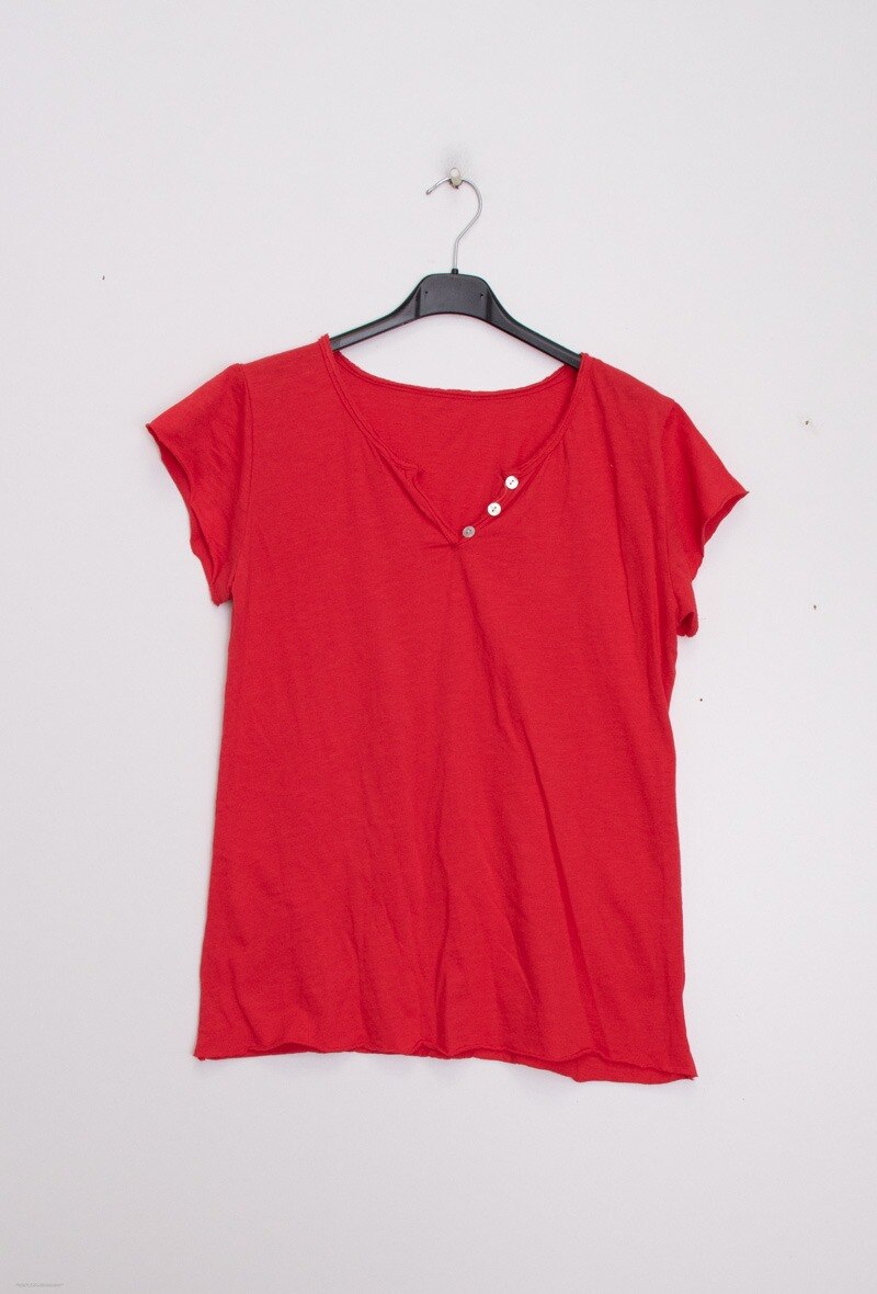 Wholesaler Mylee - T-shirt col tunisien
