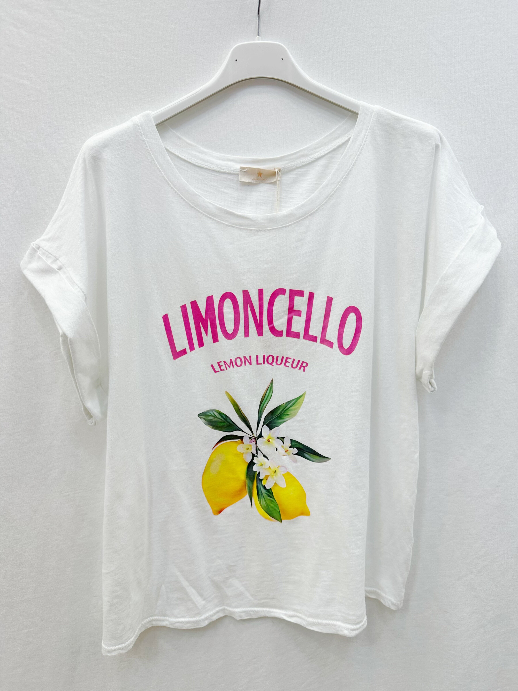 Wholesaler Mylee - Cotton t-shirt printed in Limoncello