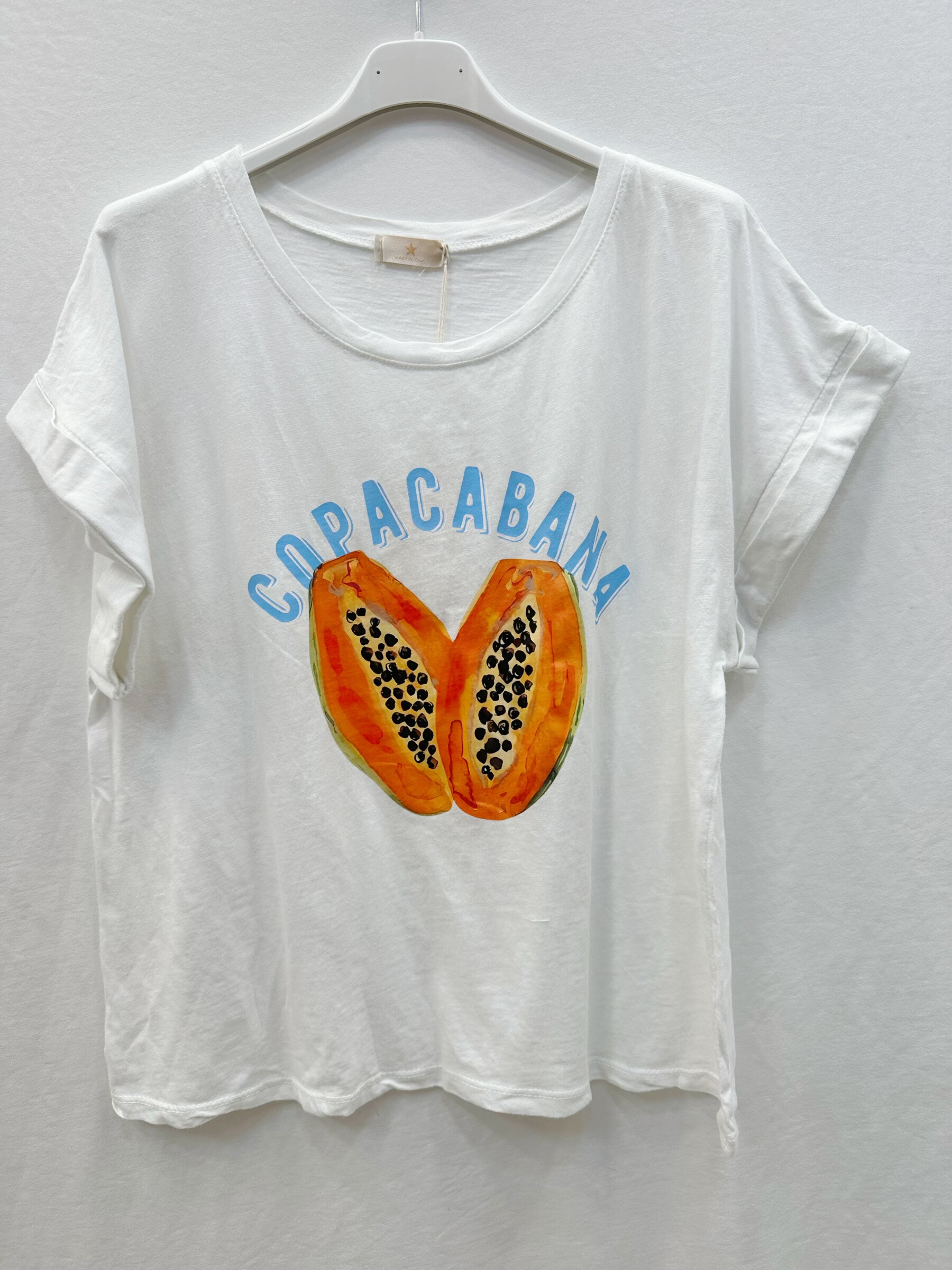 Wholesaler Mylee - Cotton t-shirt printed in Copacabana