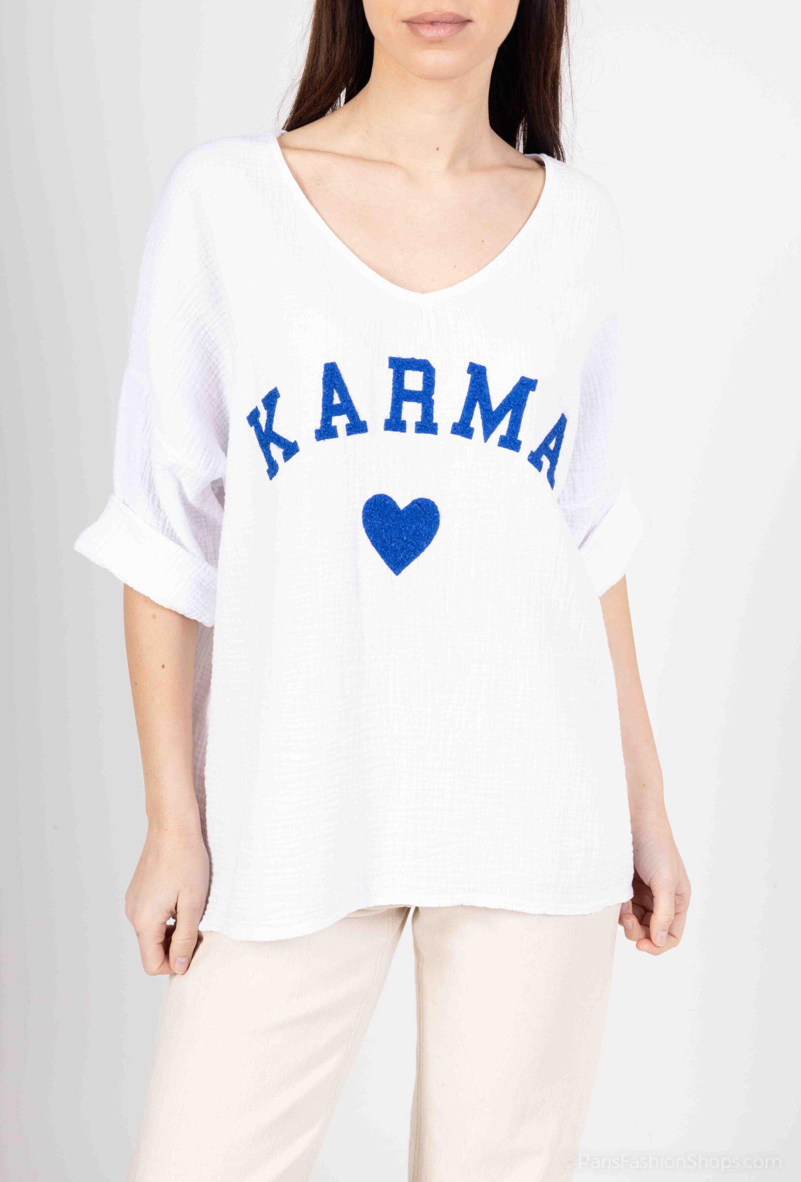 Wholesaler Mylee - Karma cotton gauze top