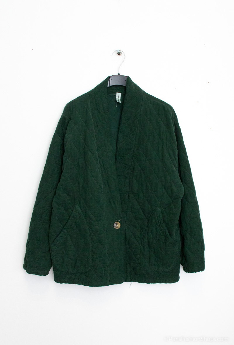 Mayorista Mylee - Chaqueta acolchada de terciopelo