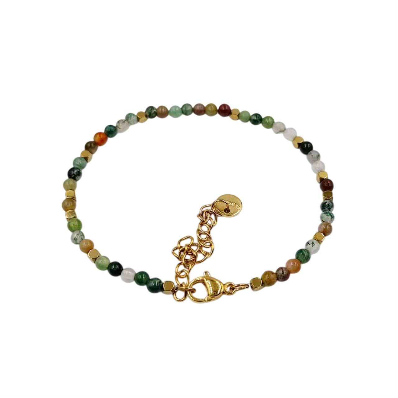 Grossiste MYLENE ET FELIX - Bracelet pierre agate multi