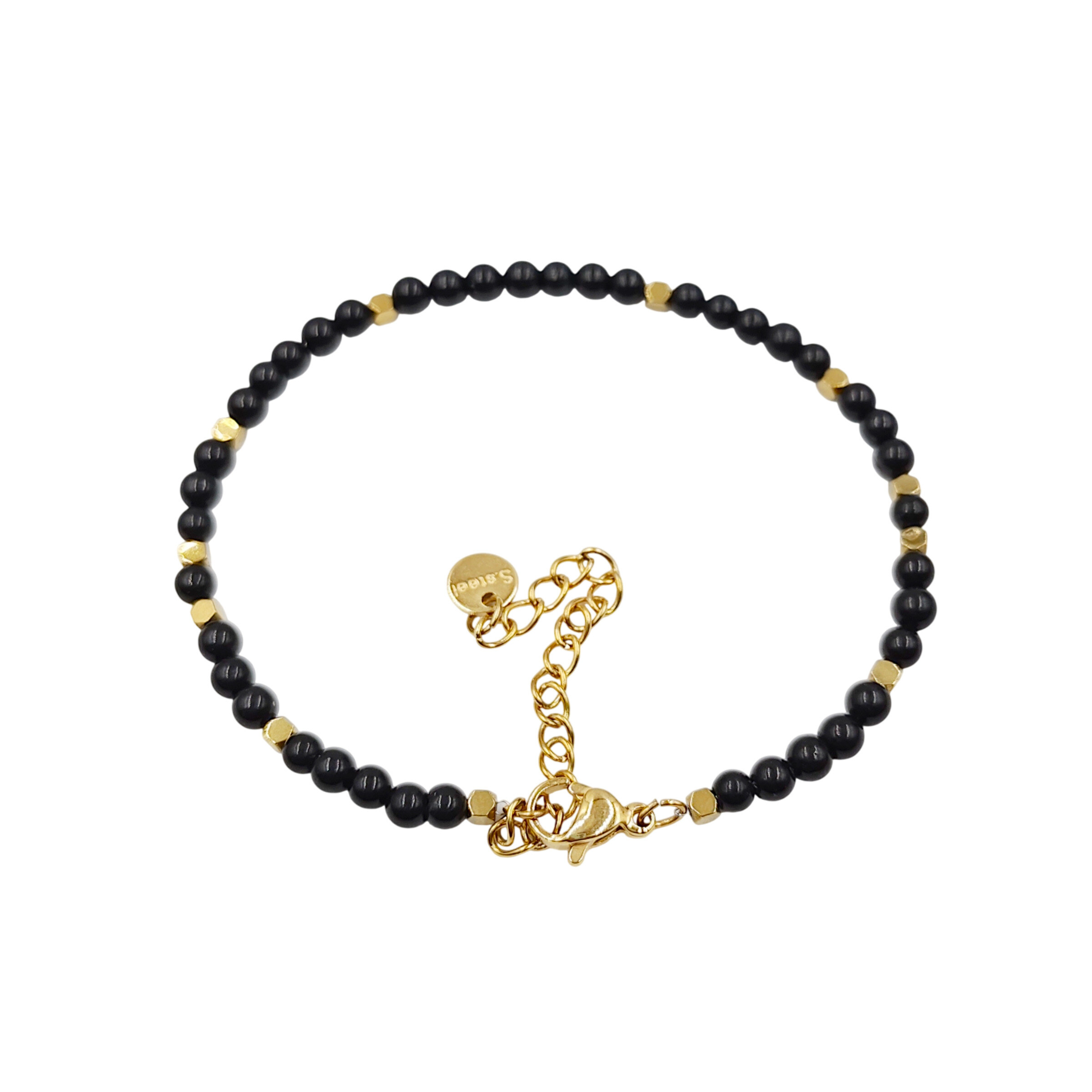 Grossiste MYLENE ET FELIX - Bracelet pierre onyx