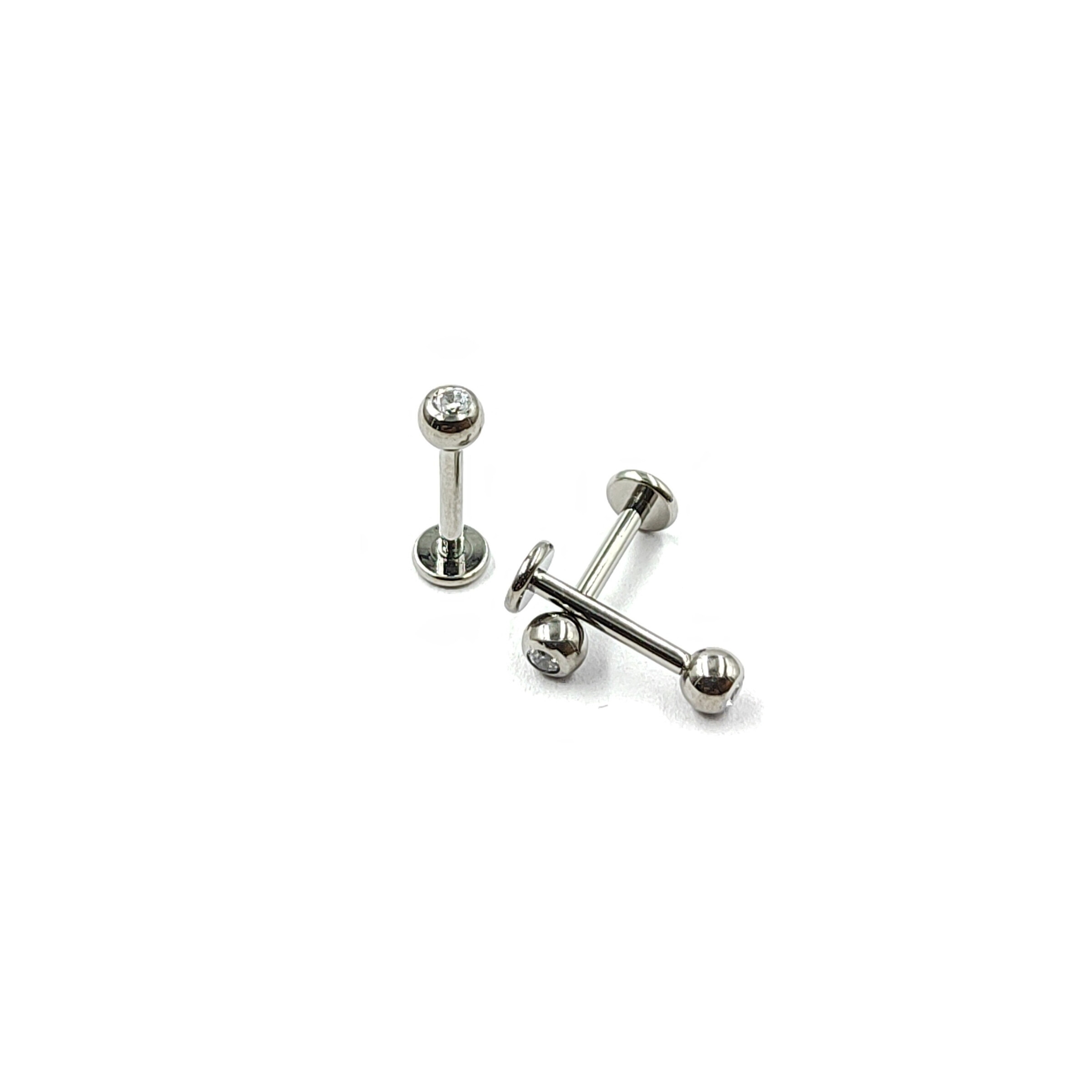Wholesaler MYLENE ET FELIX - Titane piercing stem with zircon