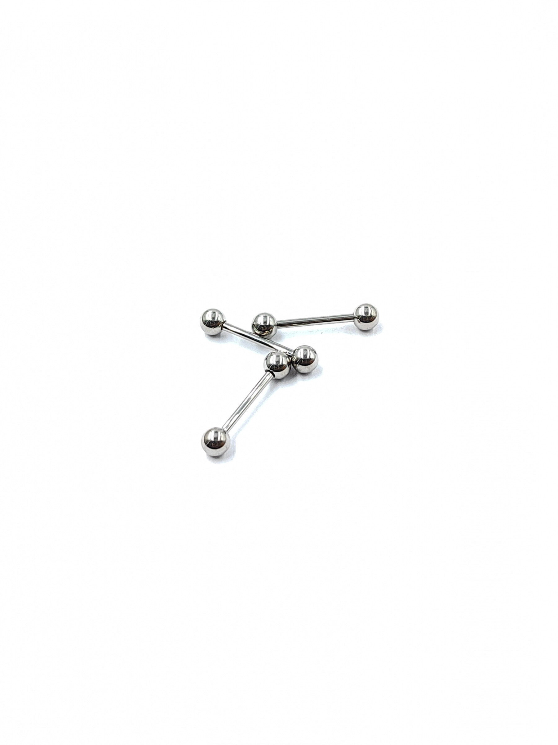 Wholesaler MYLENE ET FELIX - Simple nipple titanium piercing 1.6 x 16 x 5mm