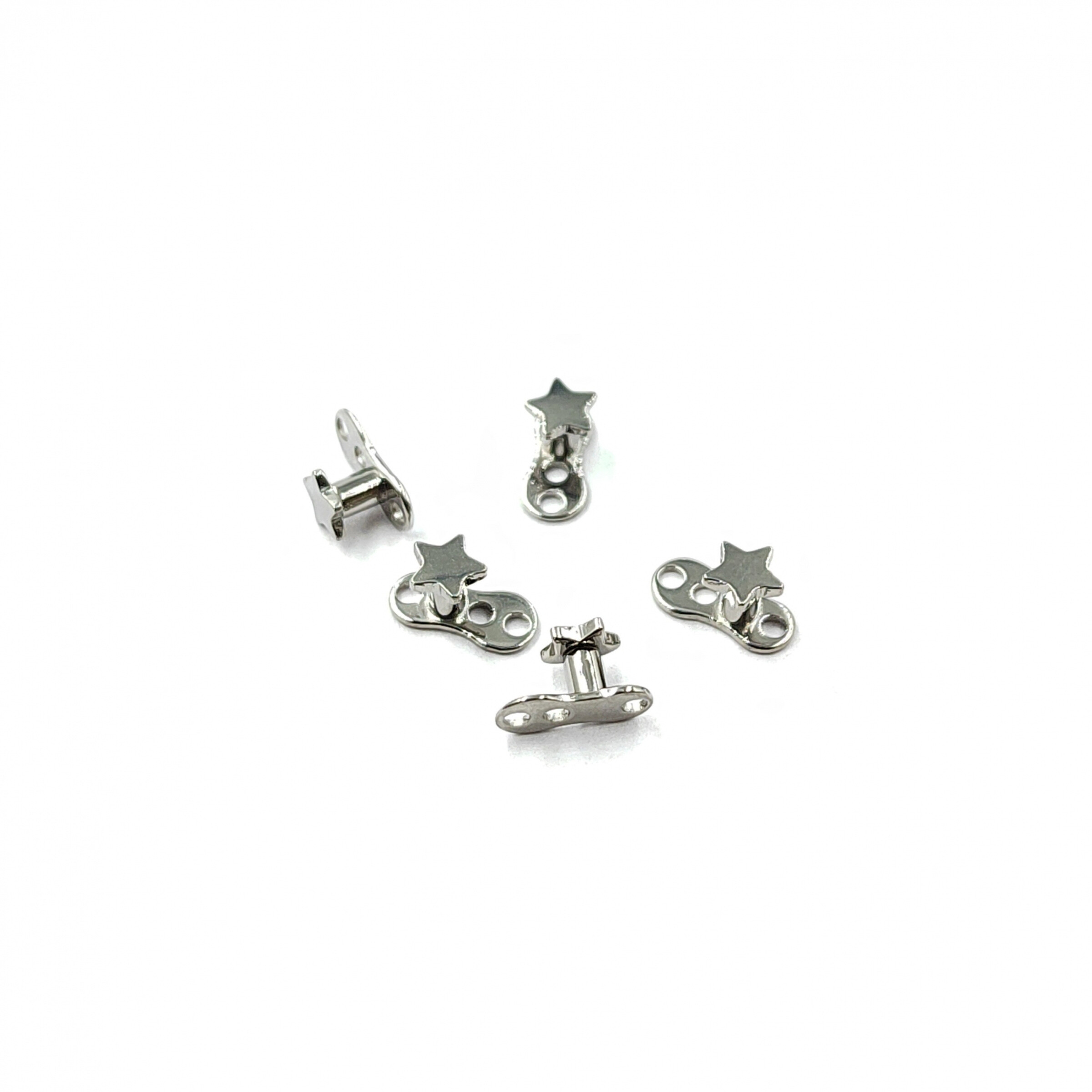 Wholesaler MYLENE ET FELIX - Microdermal star titanium piercing