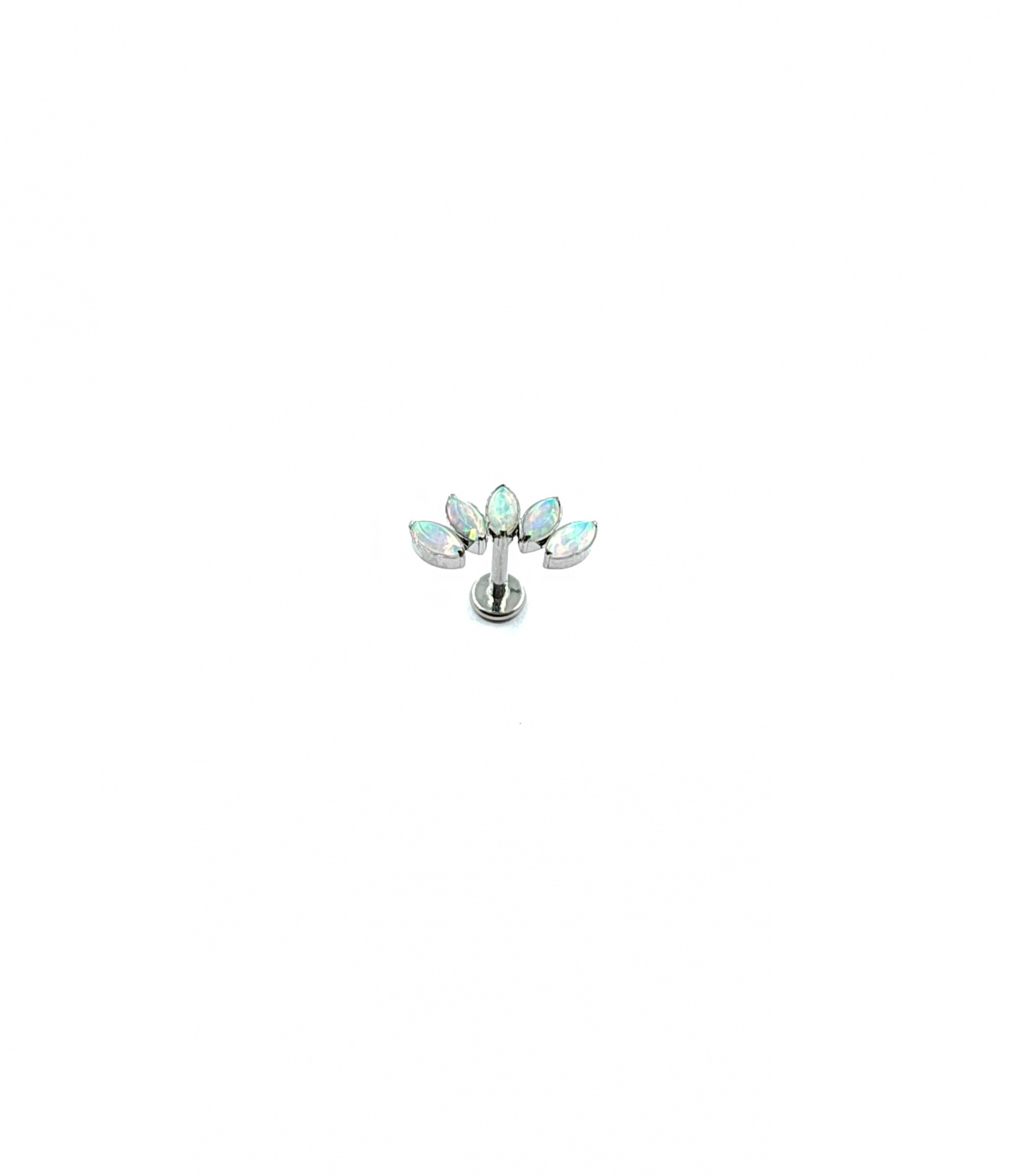 Wholesaler MYLENE ET FELIX - OPAL petal titanium piercing