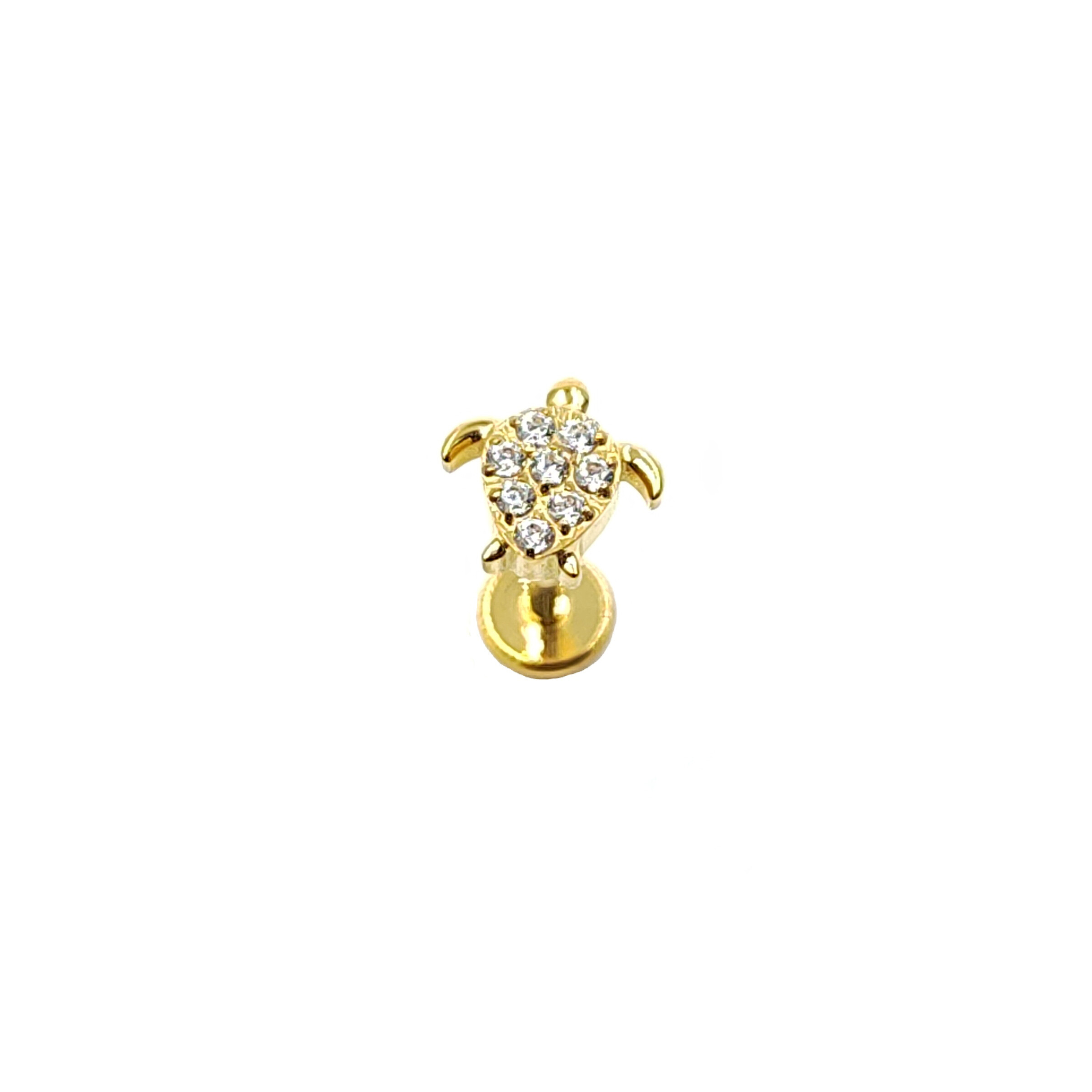 Grossiste MYLENE ET FELIX - Piercing titane tortue