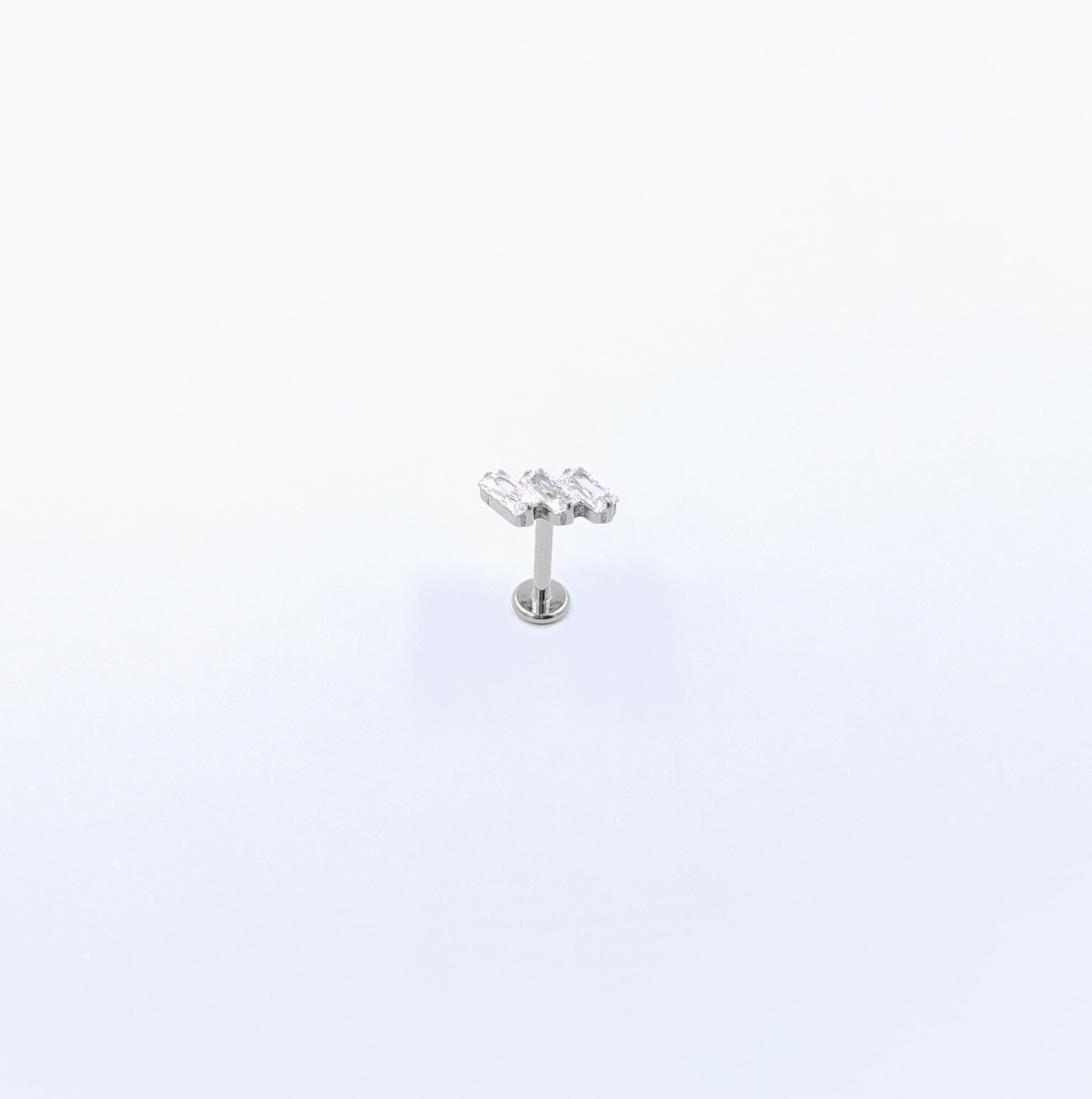 Wholesaler MYLENE ET FELIX - Rectangle titanium piercing