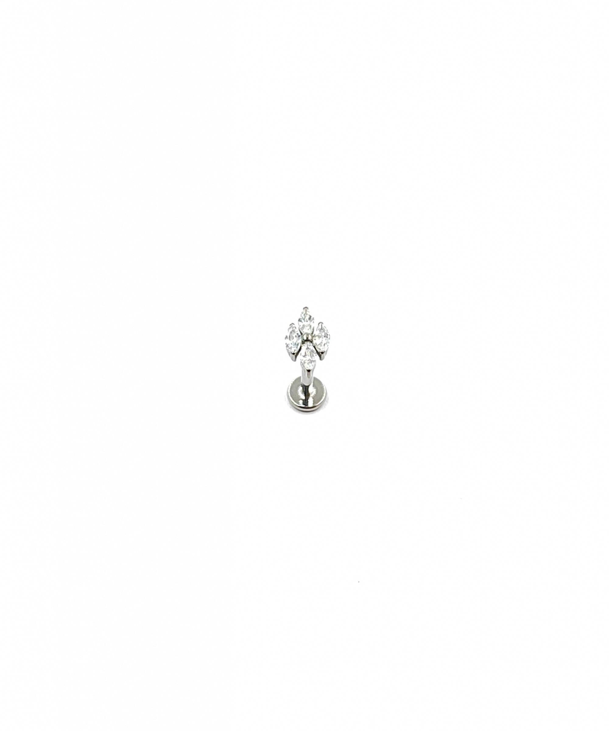 Wholesaler MYLENE ET FELIX - Zircon titanium piercing