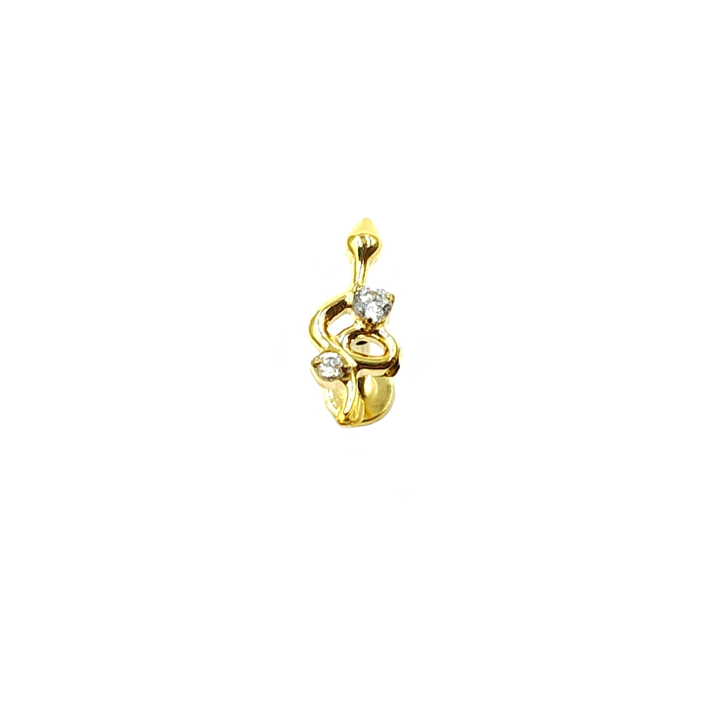 Grossiste MYLENE ET FELIX - Piercing titane serpent