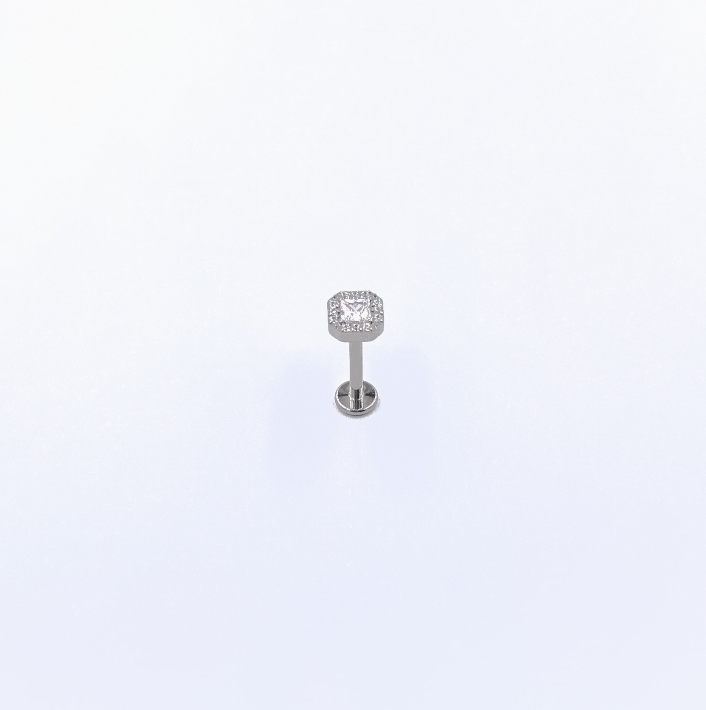 Wholesaler MYLENE ET FELIX - Titane piercing with square zircon