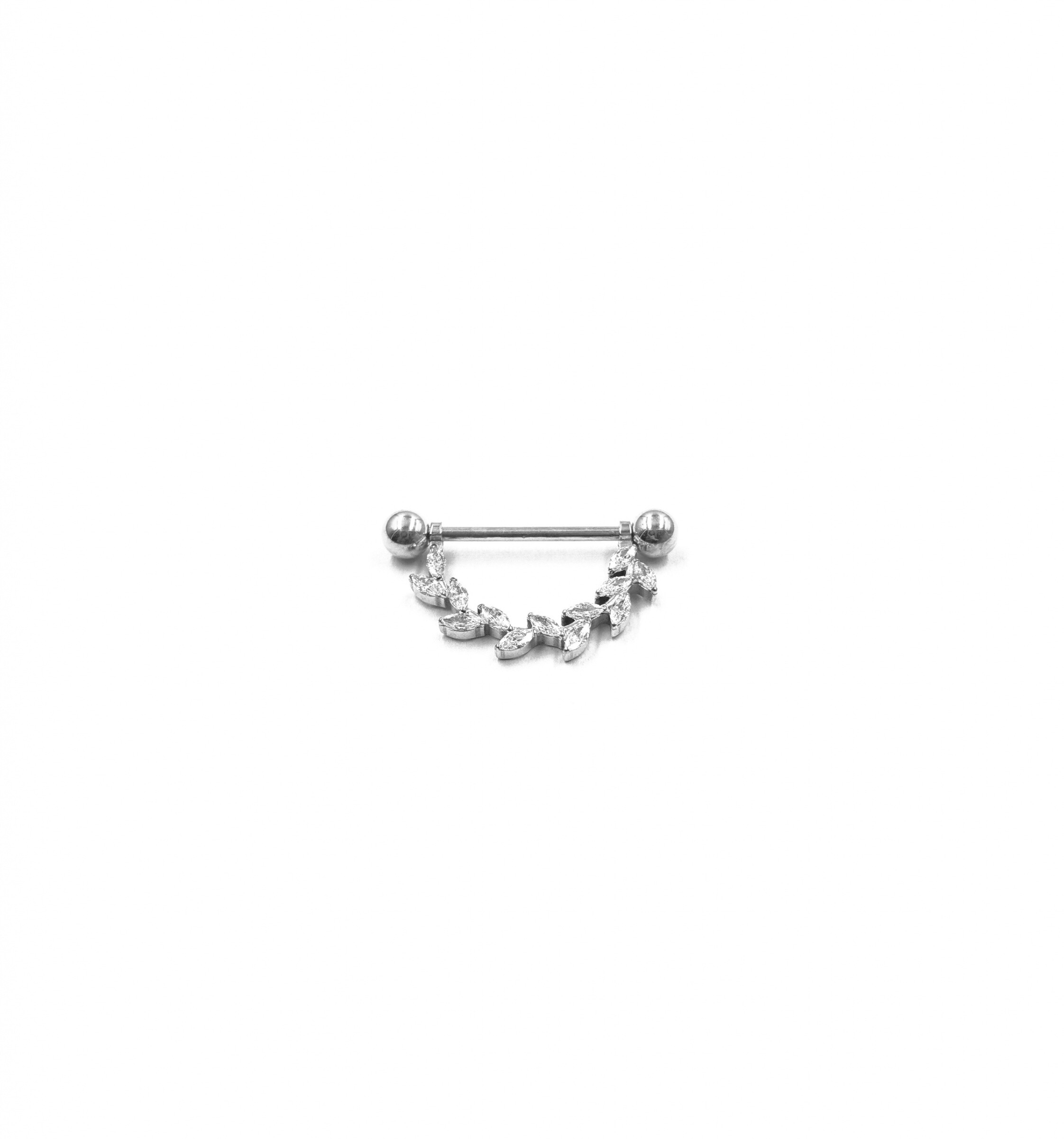 Wholesaler MYLENE ET FELIX - Titane piercing Titane with Zircon
