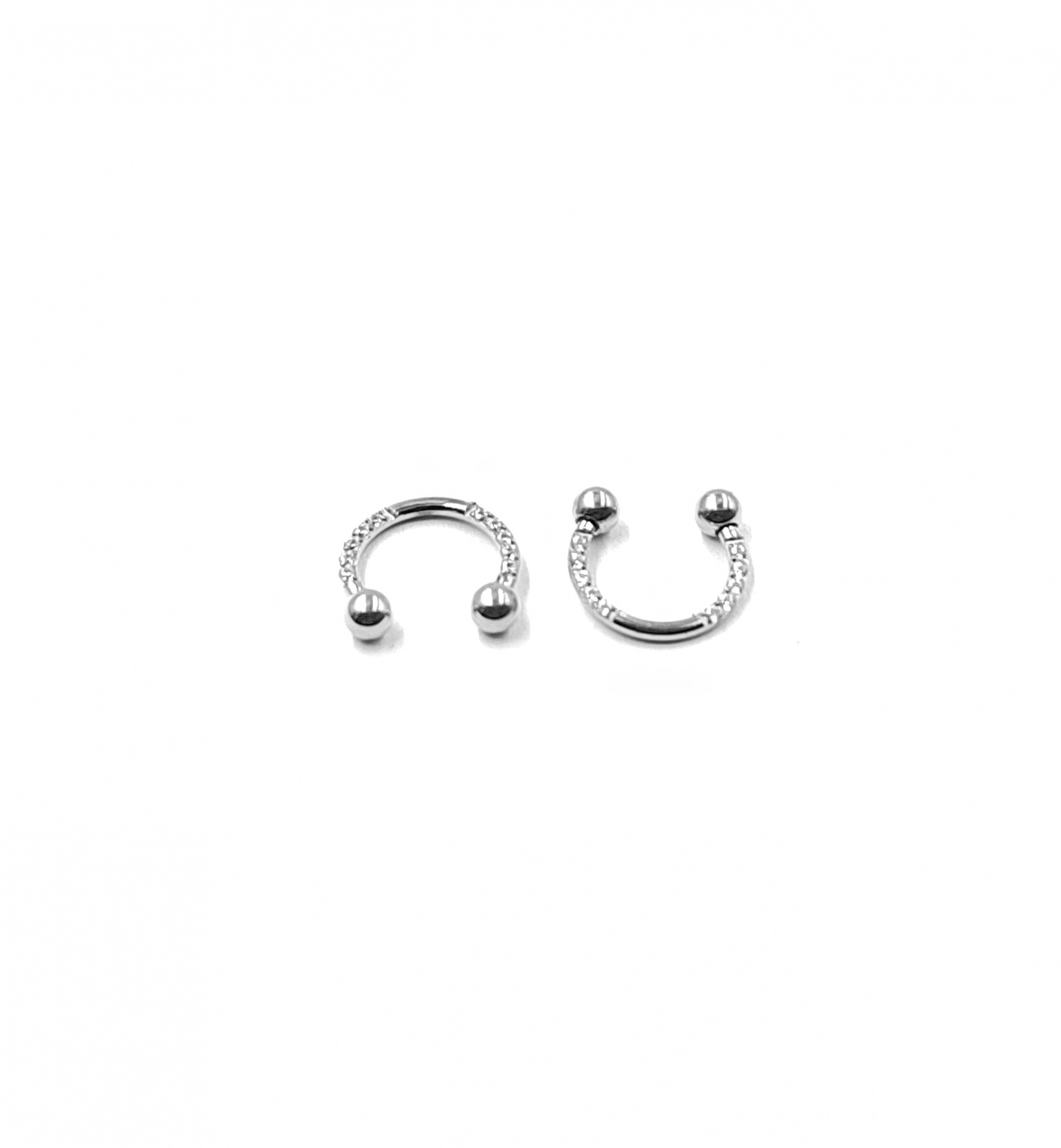 Großhändler MYLENE ET FELIX - Titan -Piercing -Ring zu Pferd