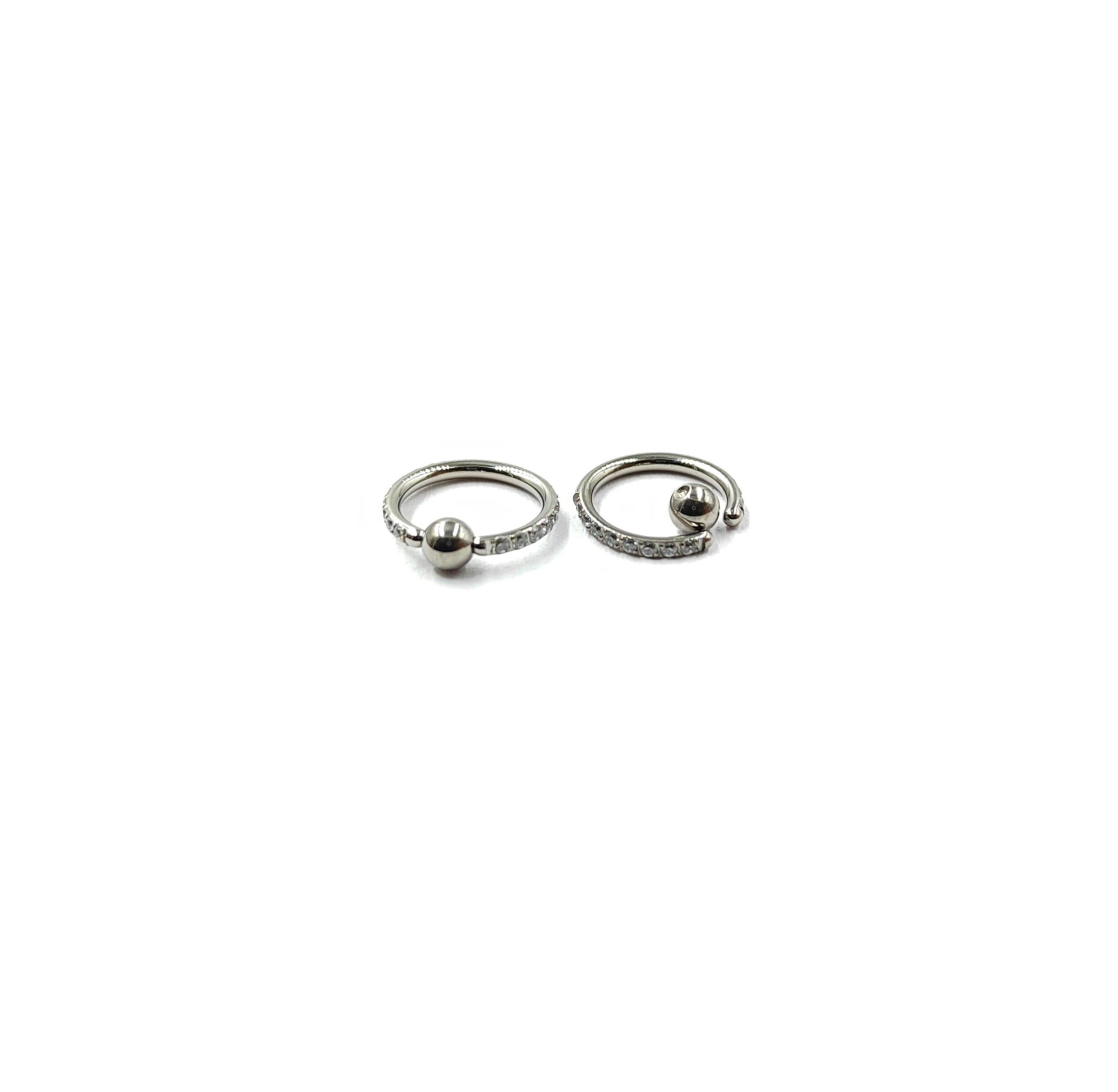 Wholesaler MYLENE ET FELIX - Titanium ring piercing