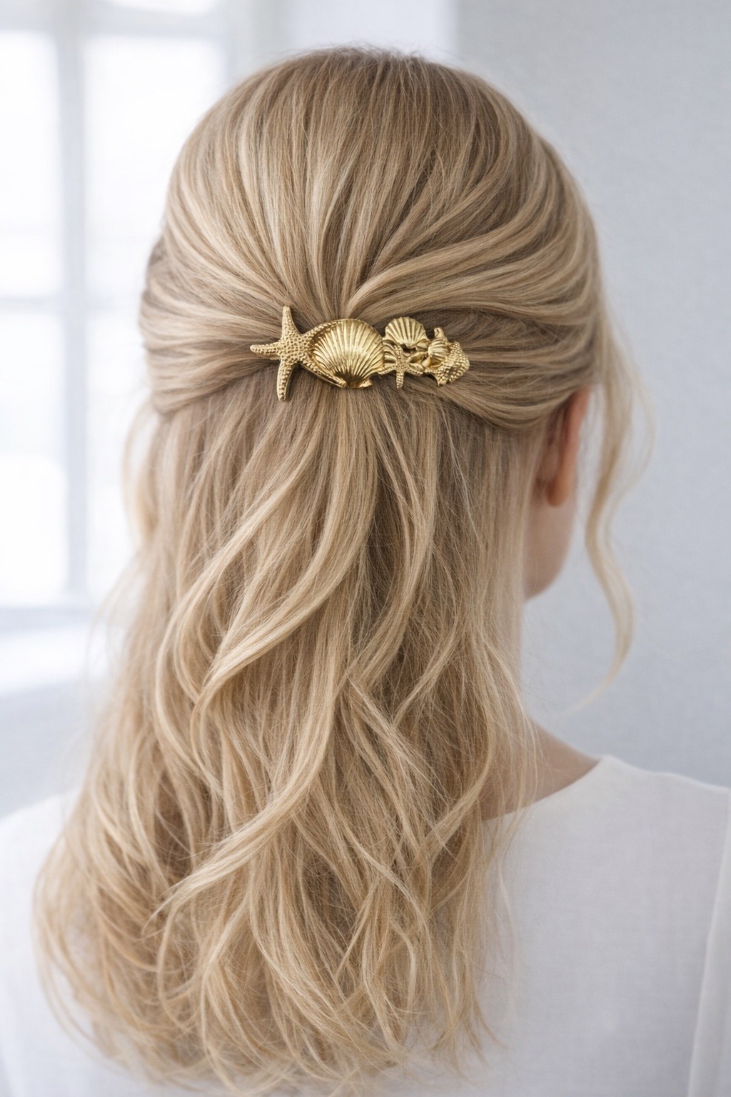 Wholesaler Mysia - Golden barrette br 20