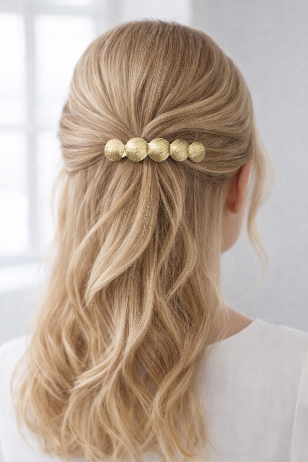 Wholesaler Mysia - Golden barrette br 20