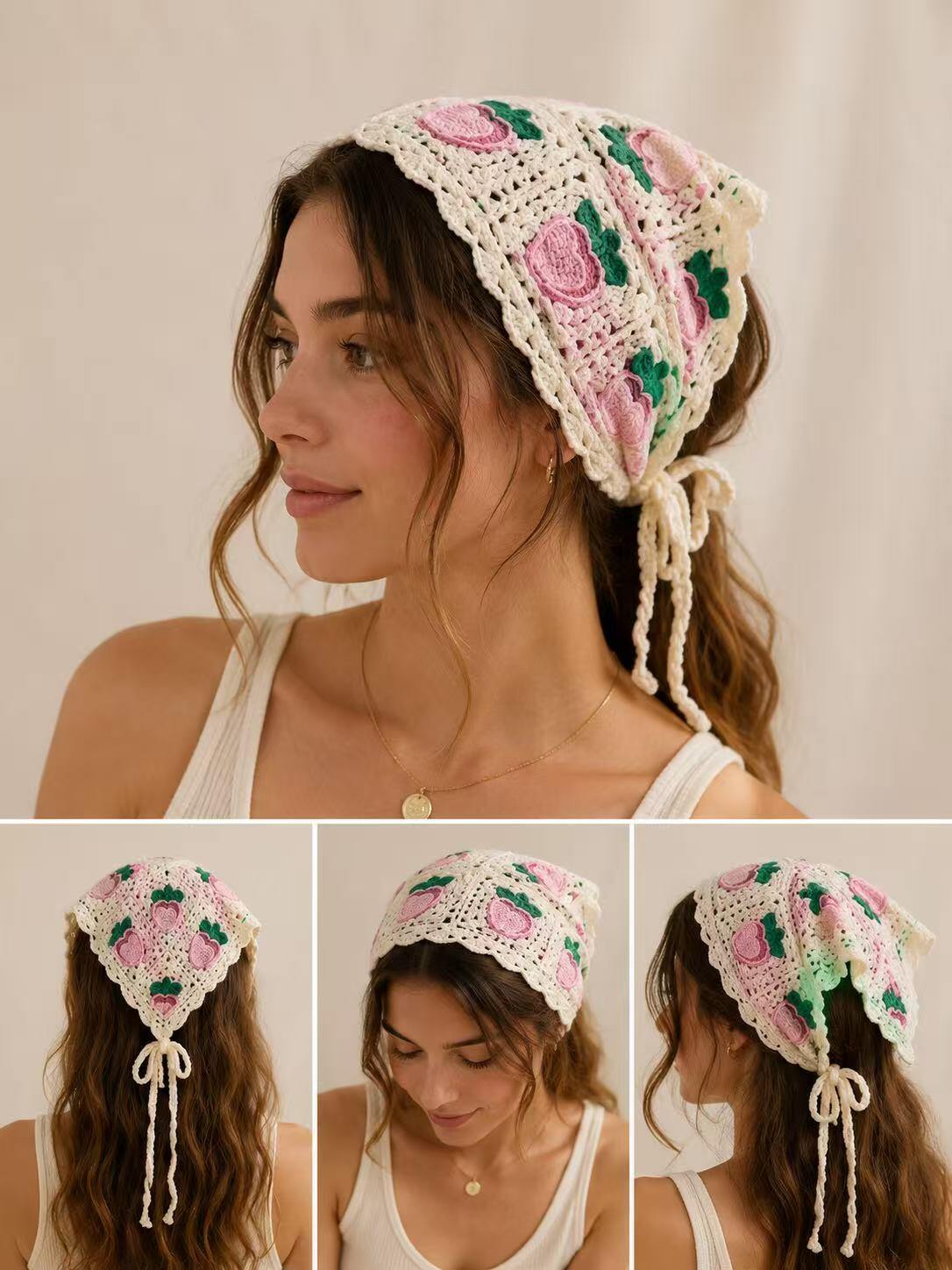 Grossiste Nacrélia - Foulard Cheveux Emma