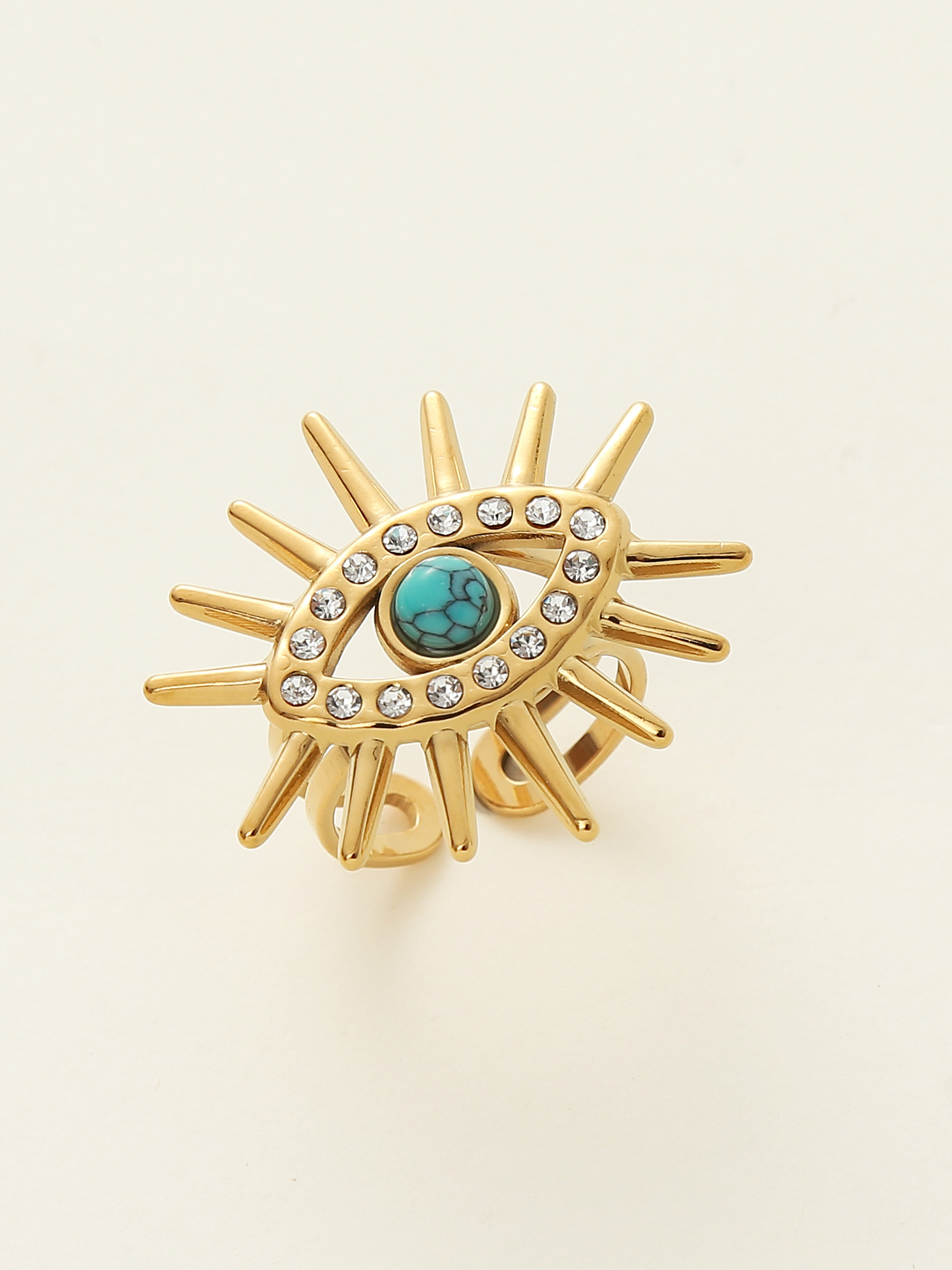 Grossiste Nacrélia - Bague Colorée Aurélie 2
