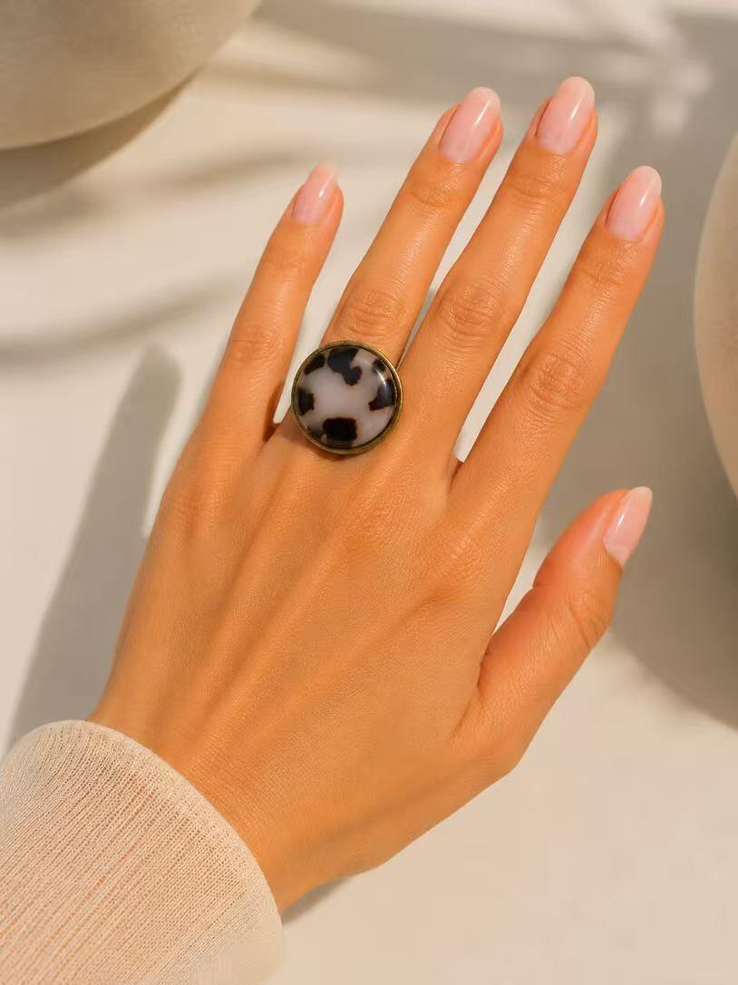 Grossiste Nacrélia - Bague Colorée Eva