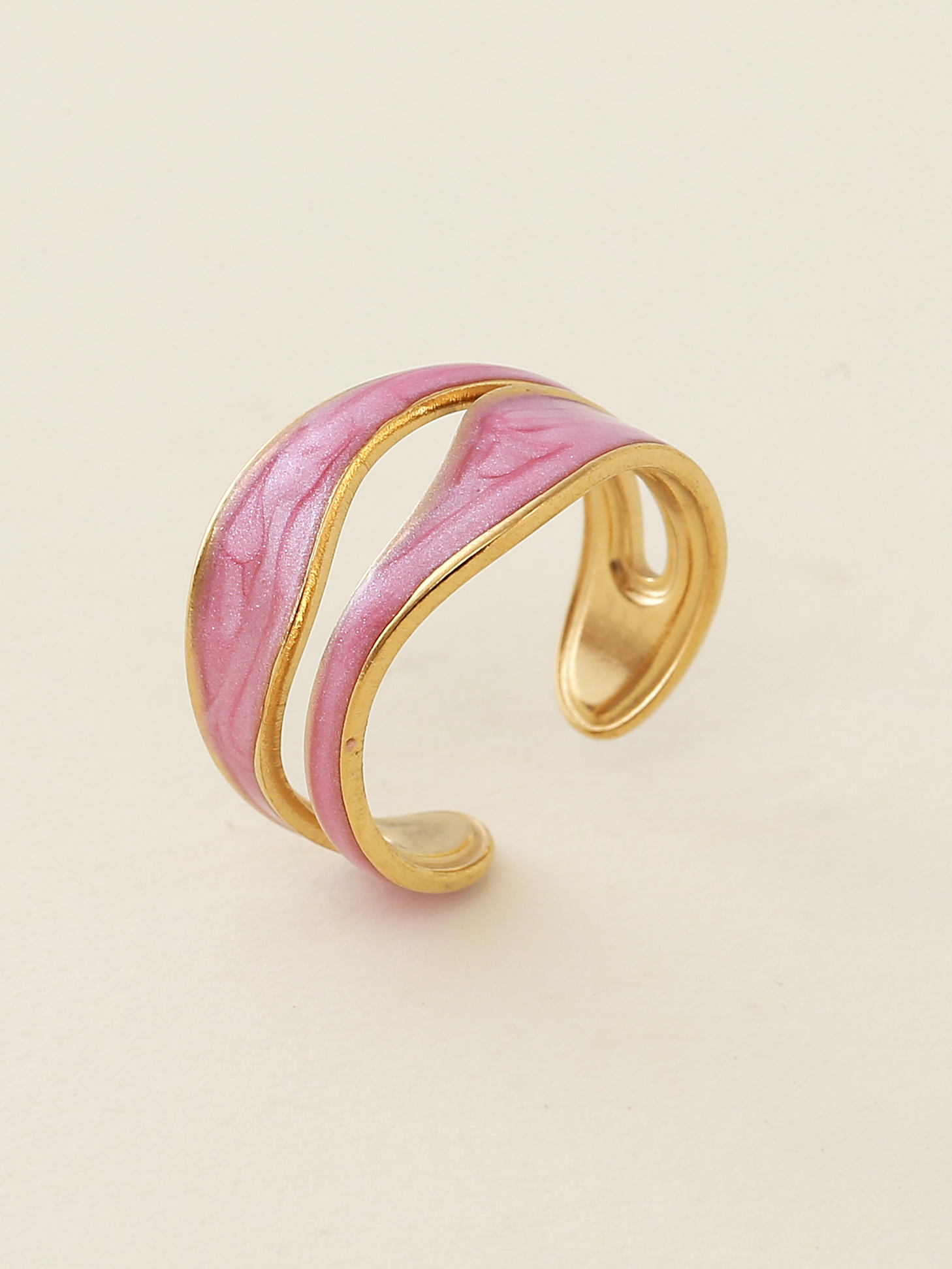 Grossiste Nacrélia - Bague Colorée Inès