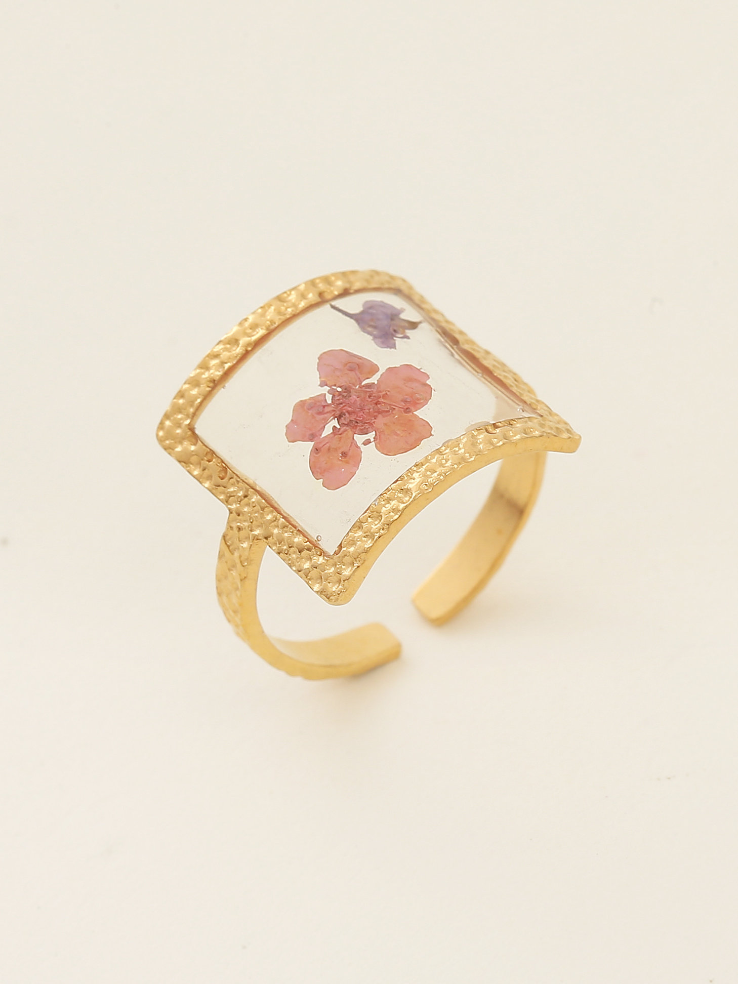 Grossiste Nacrélia - Bague Colorée Iris 4