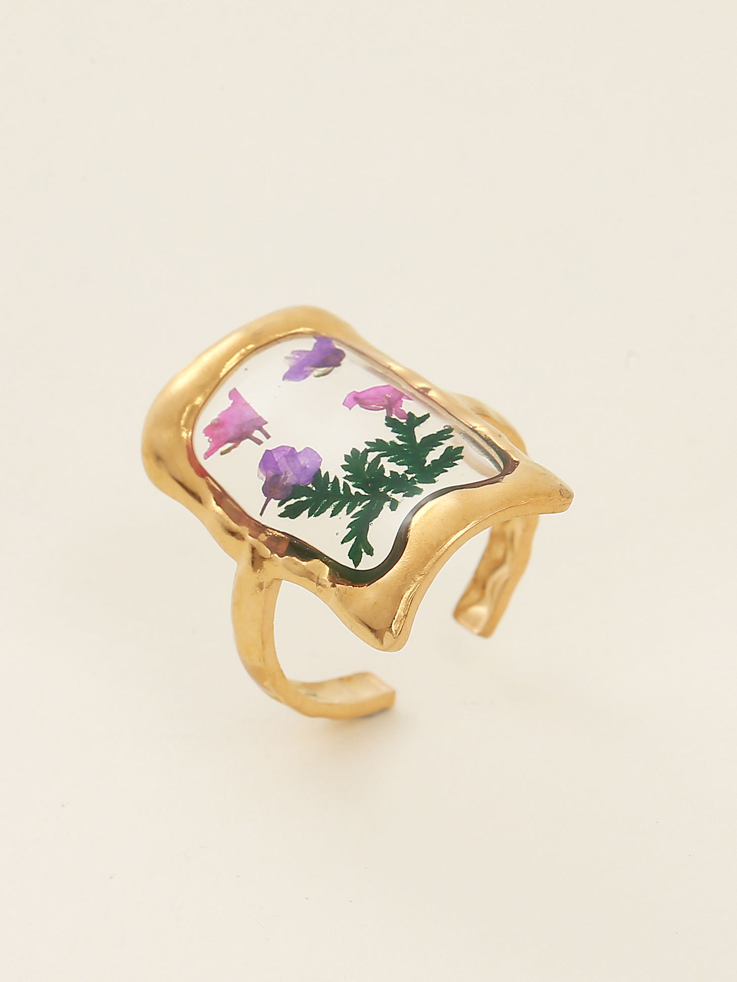 Grossiste Nacrélia - Bague Colorée Lisa 4
