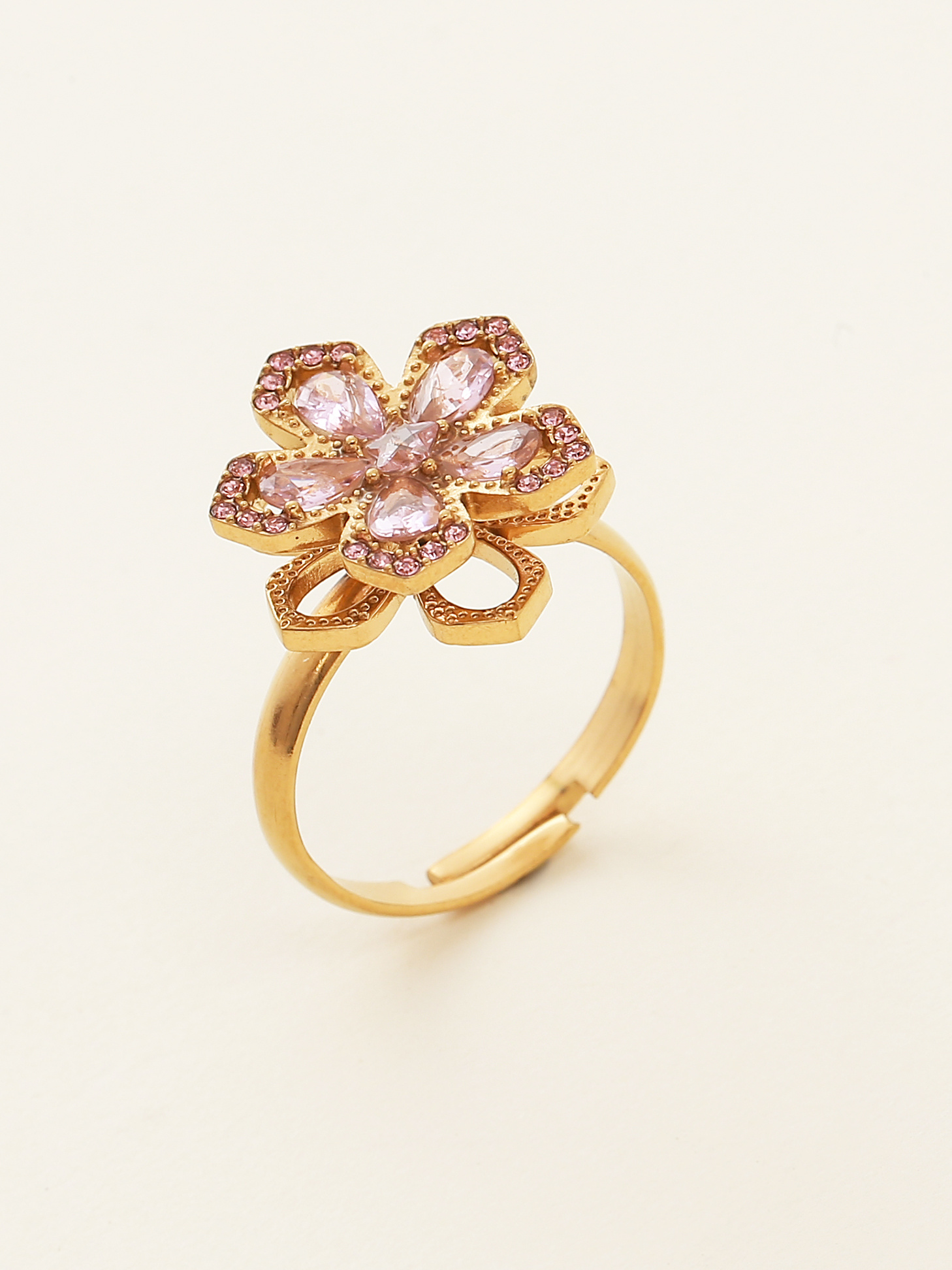 Grossiste Nacrélia - Bague Capucine 2