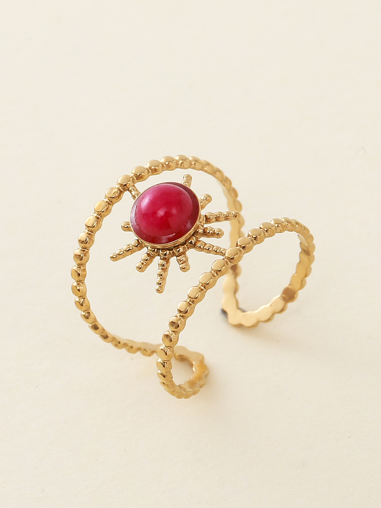Grossiste Nacrélia - Bague Colorée Chloé
