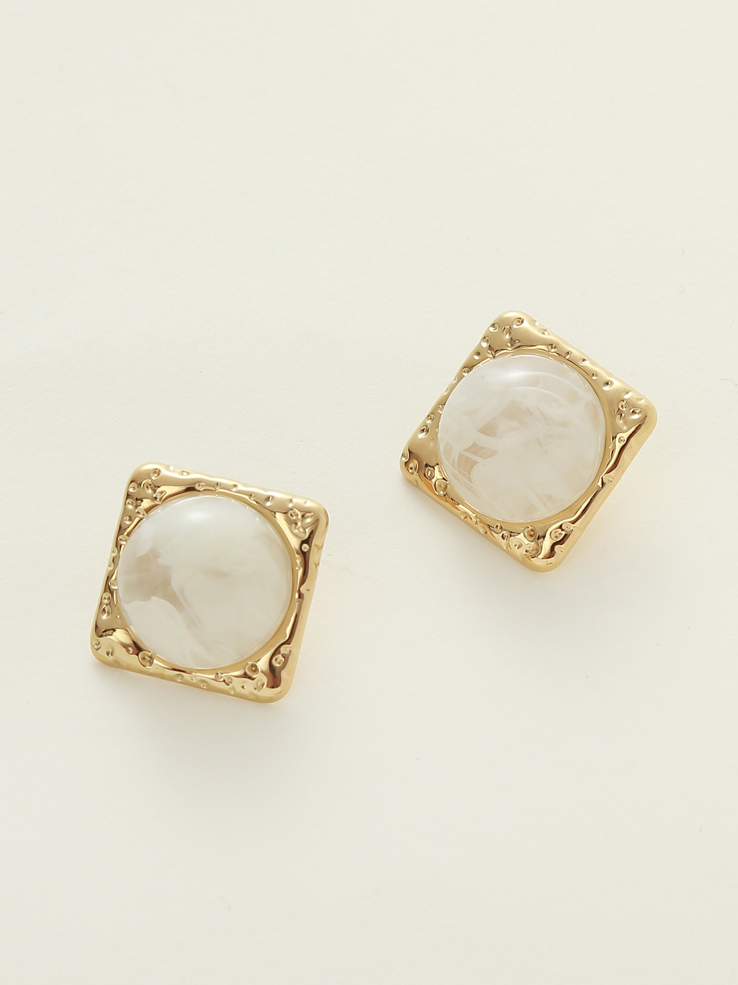Mayorista Nacrélia - Boucle d'Oreille Simple Ambre