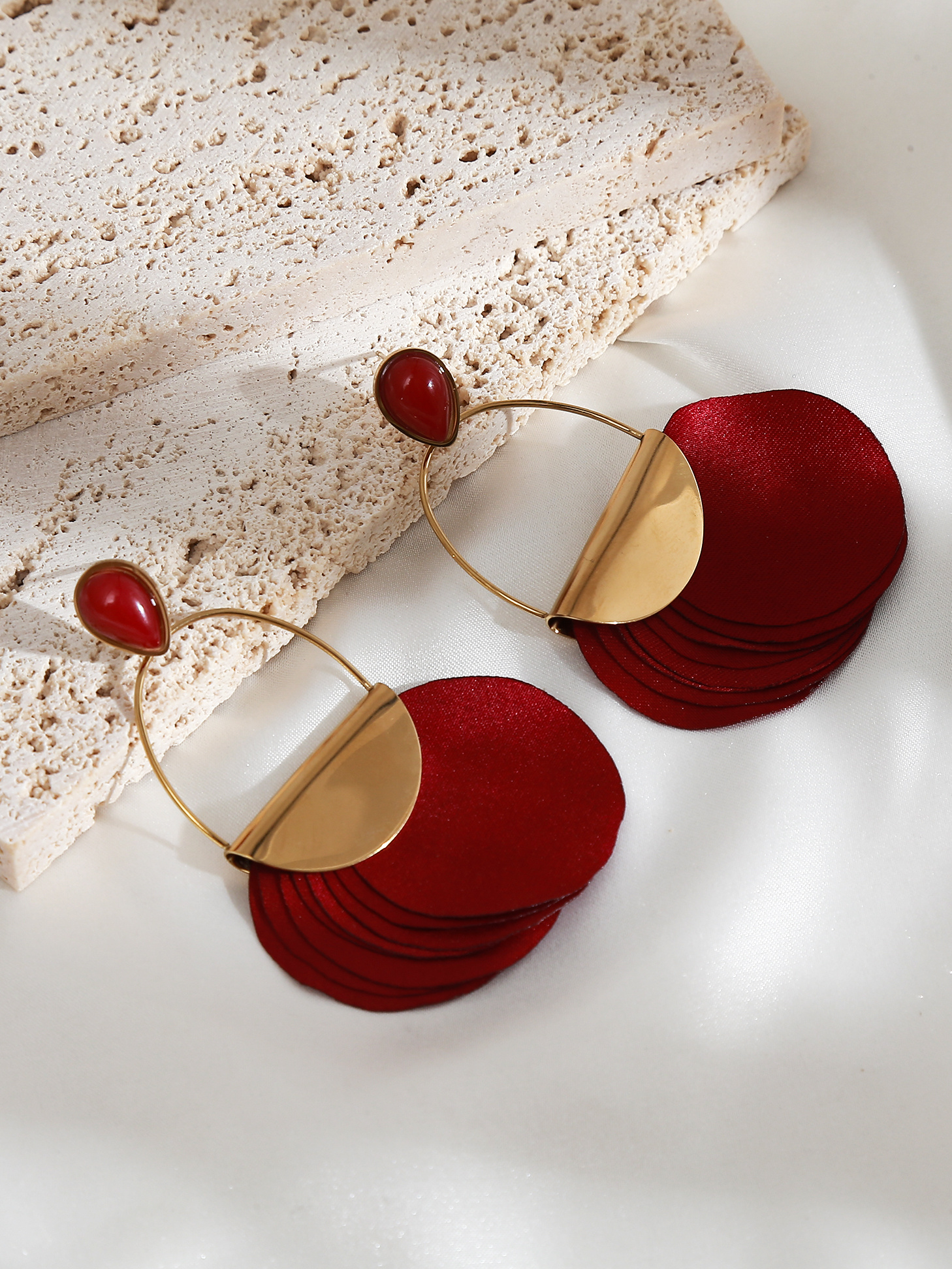 Grossiste Nacrélia - Boucle d'Oreille Pendante