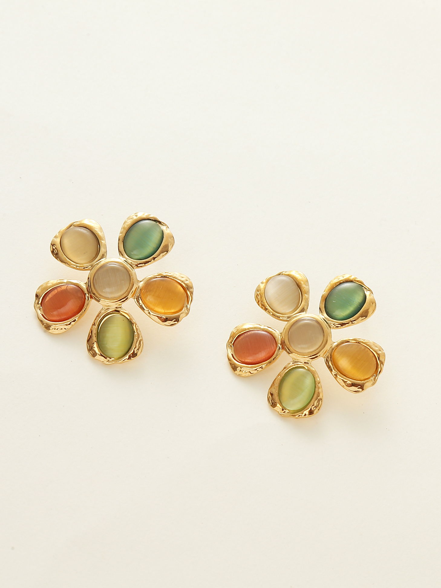 Mayorista Nacrélia - Boucle d'Oreille Simple Capucine