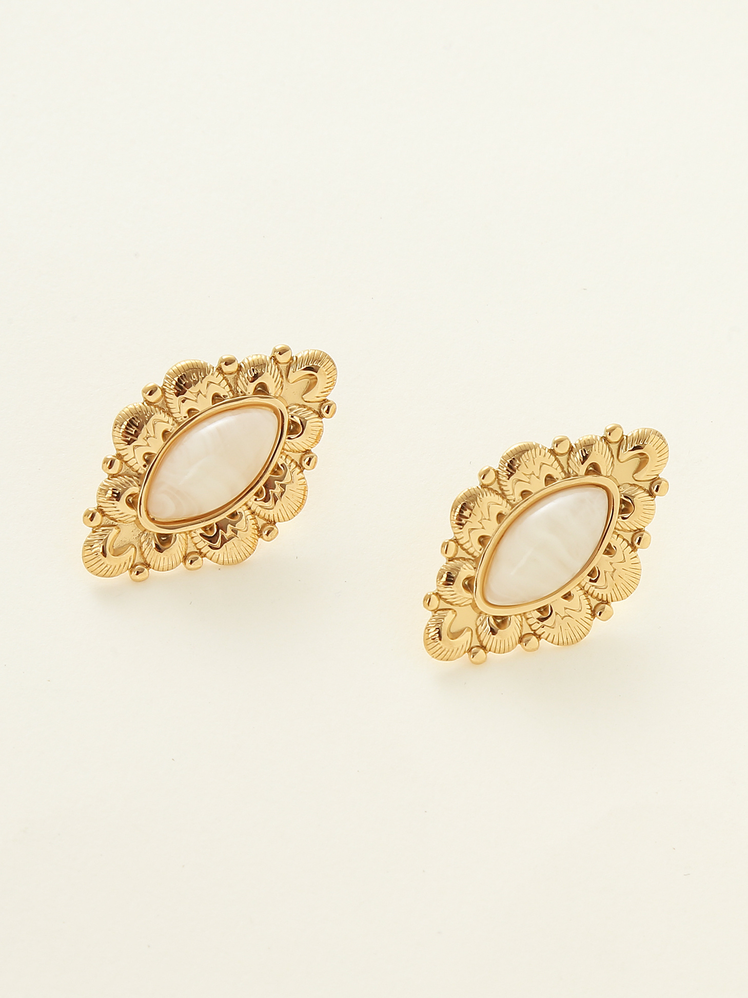 Mayorista Nacrélia - Boucle d'Oreille Simple Iris