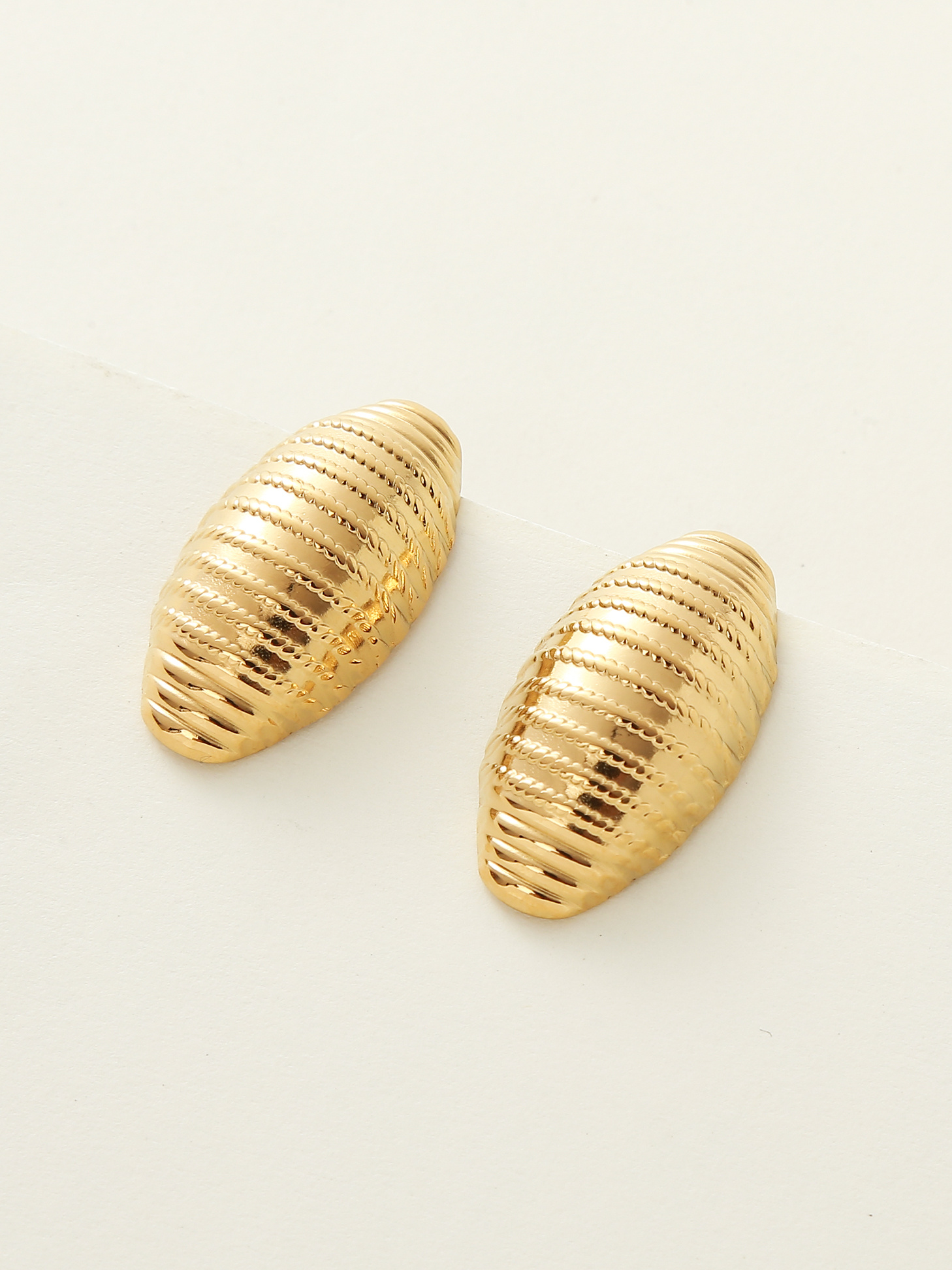 Grossiste Nacrélia - Boucle d'Oreille Simple Pauline