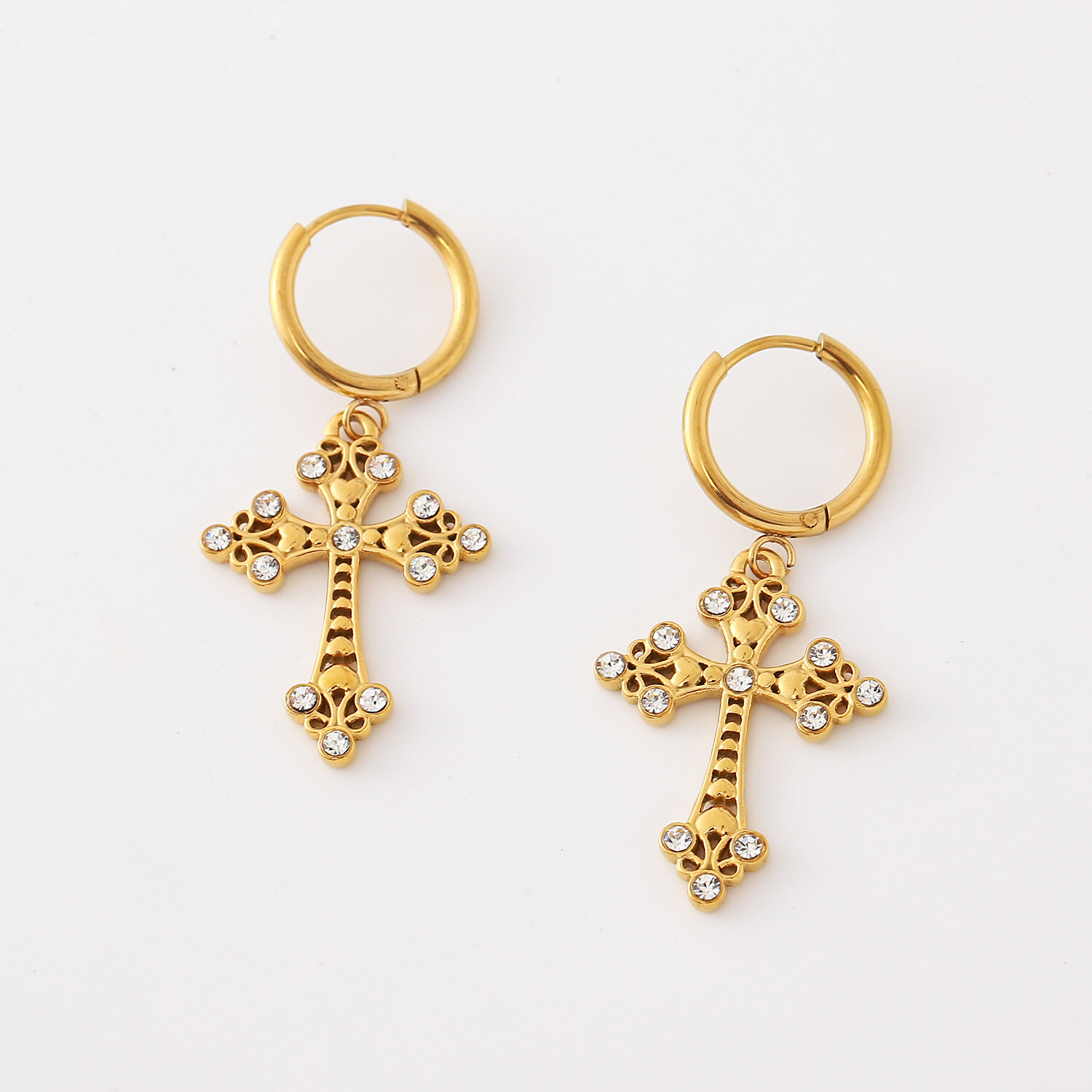 Grossiste Nacrélia - Boucle d'oreille Louna