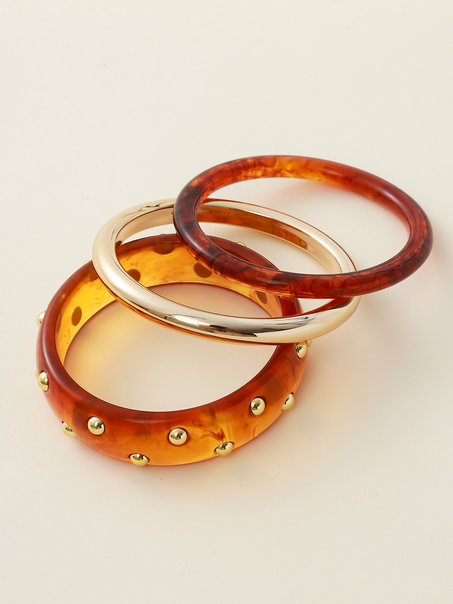 Grossiste Nacrélia - Bracelet Jonc Resine Camille 4