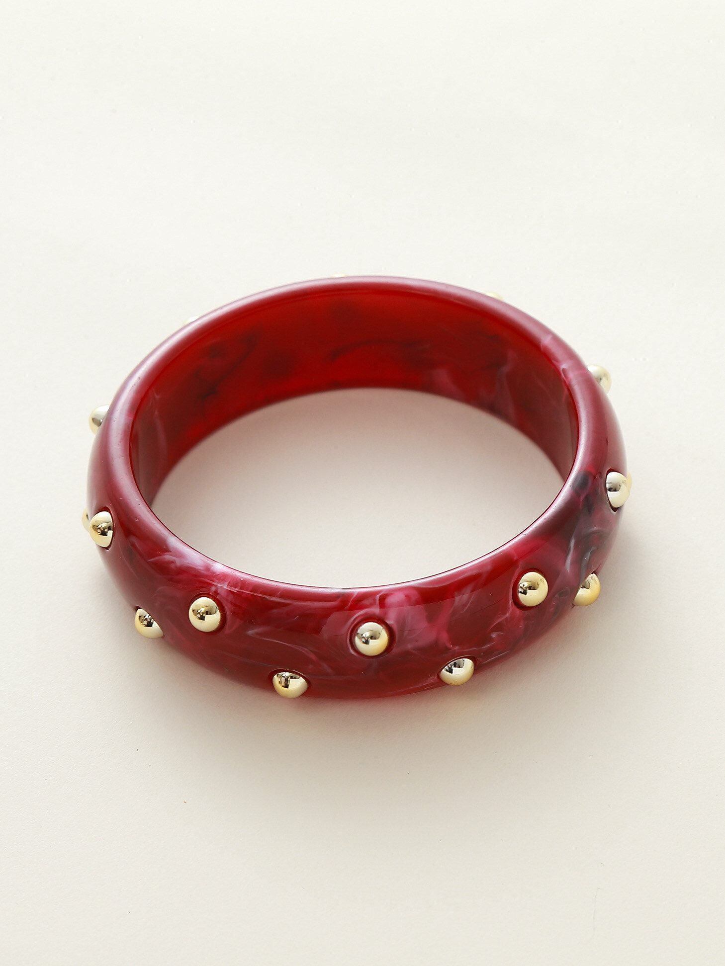 Grossiste Nacrélia - Bracelet Jonc Resine Flora 3