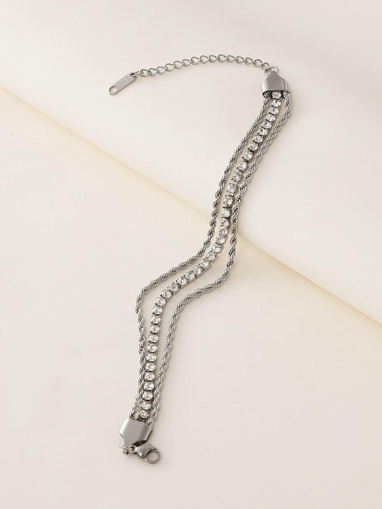 Grossiste Nacrélia - Bracelet Double Aurélie
