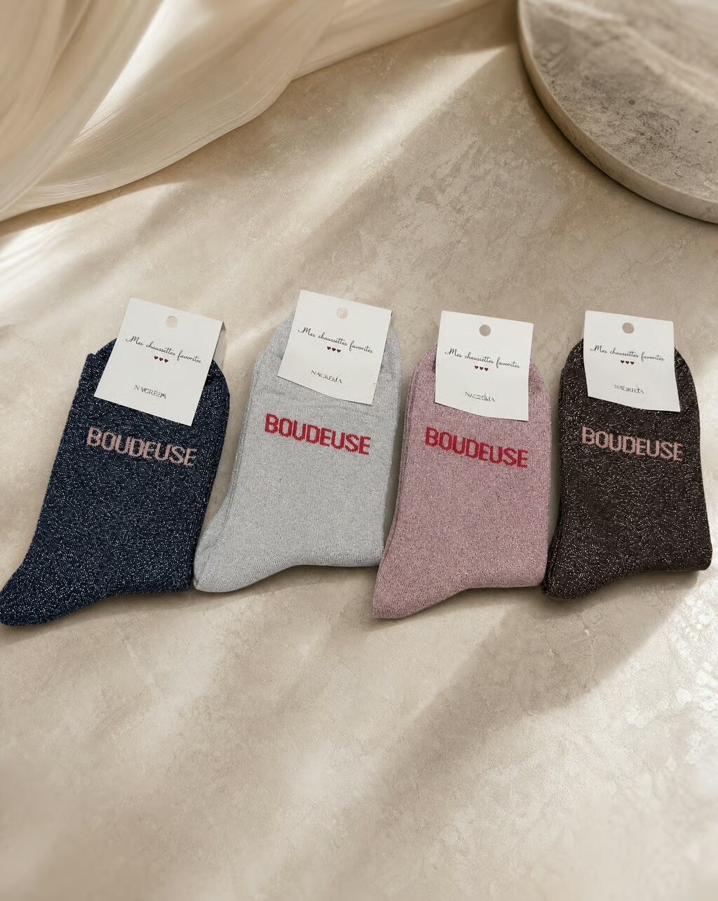 Grossiste Nacrélia - Chaussettes BOUDEUSE