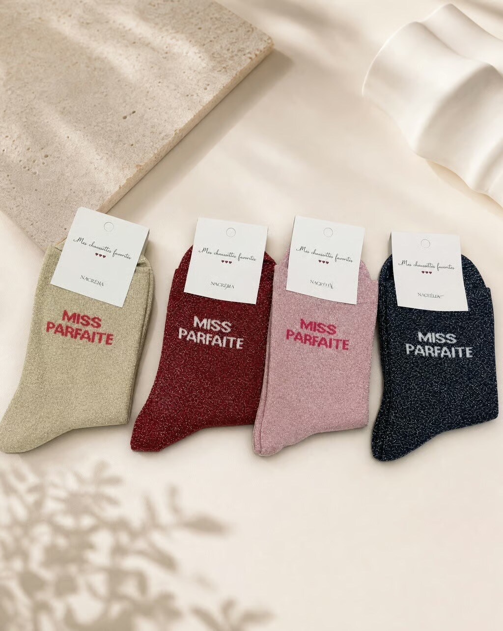 Grossiste Nacrélia - Chaussettes MISS PARFAITE