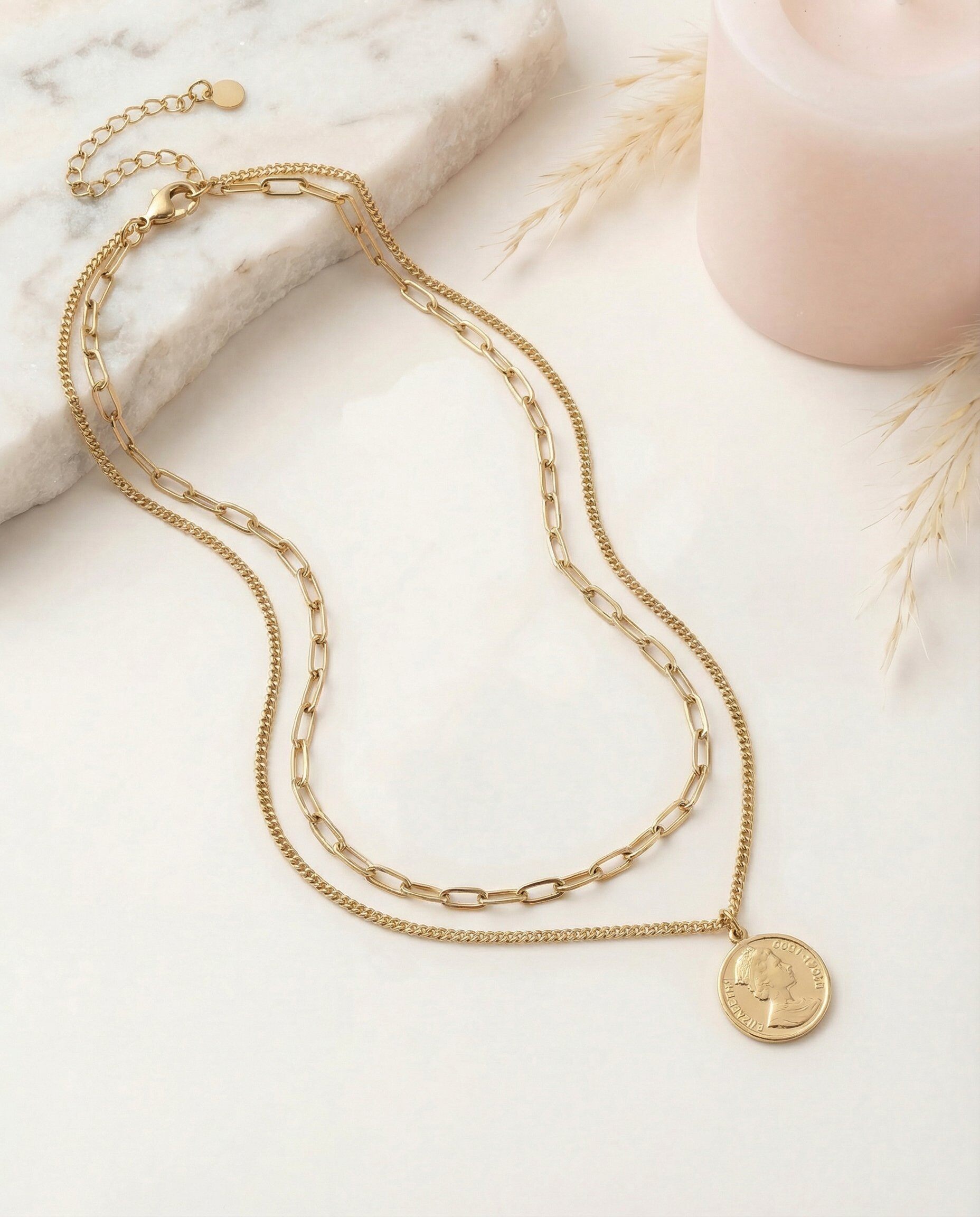 Grossiste Nacrélia - Collier Double Alice