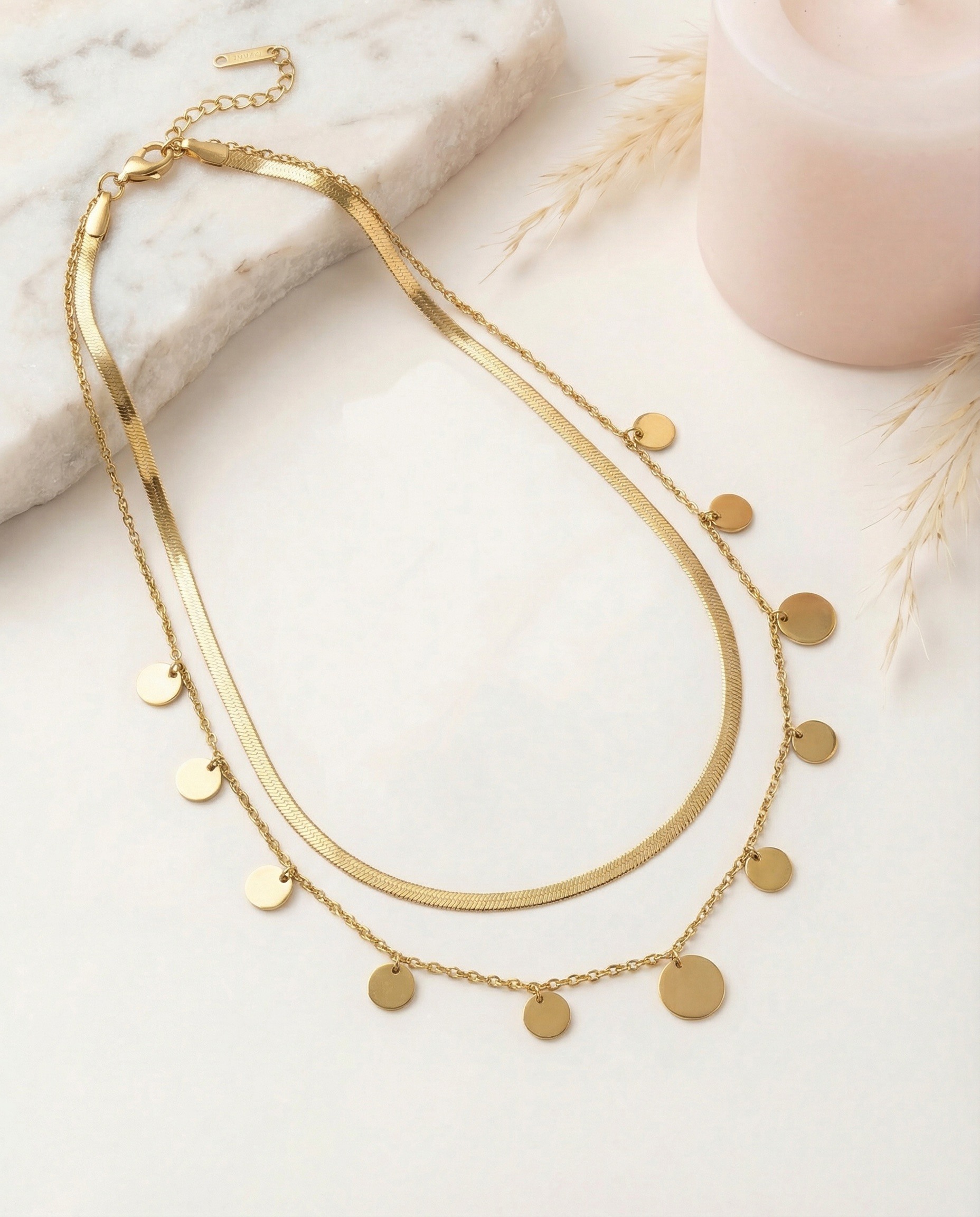 Grossiste Nacrélia - Collier Double Juliette
