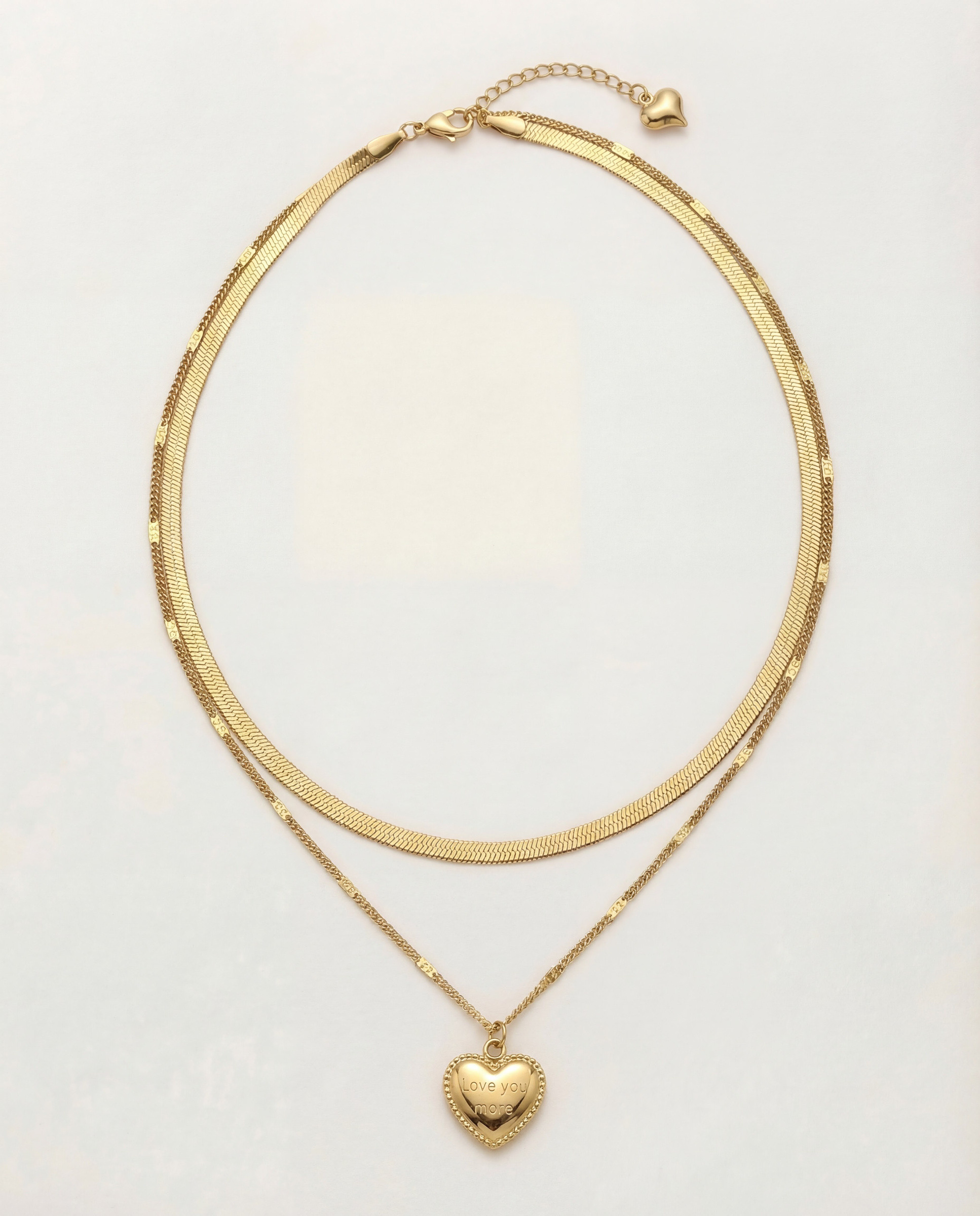 Grossiste Nacrélia - Collier Double Antoinette
