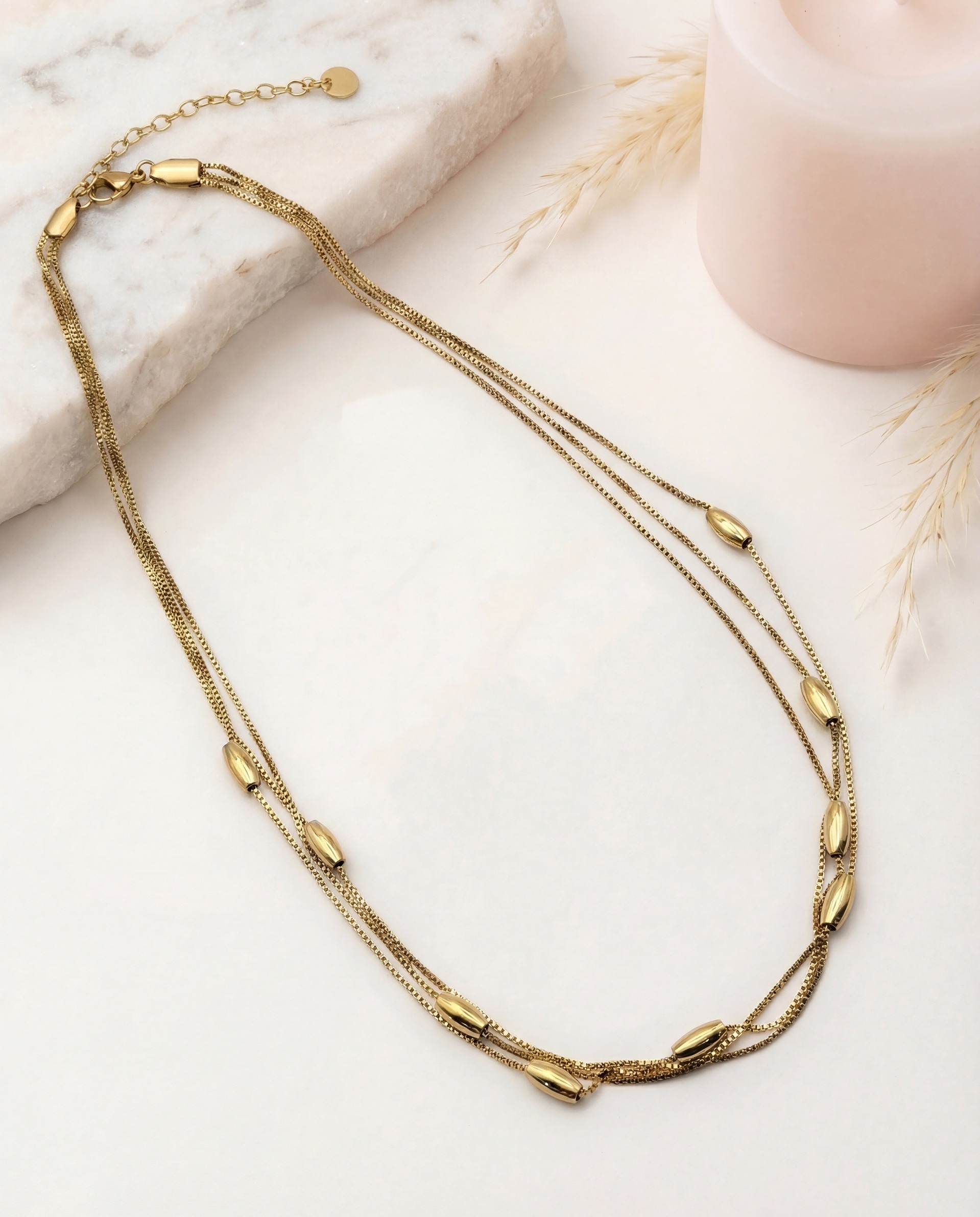 Grossiste Nacrélia - Collier Double Anouk