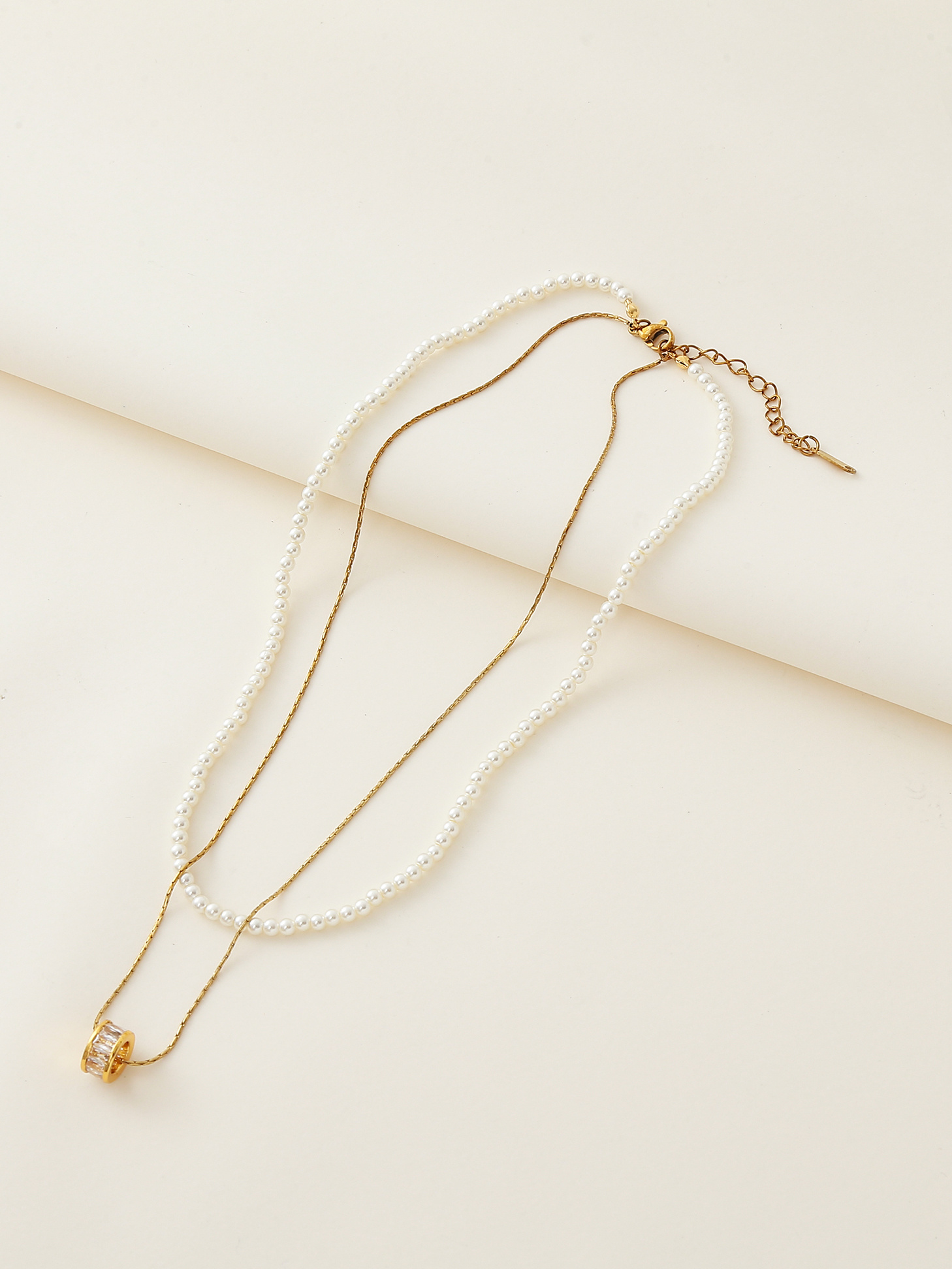 Grossiste Nacrélia - Collier Double Jeanne 2