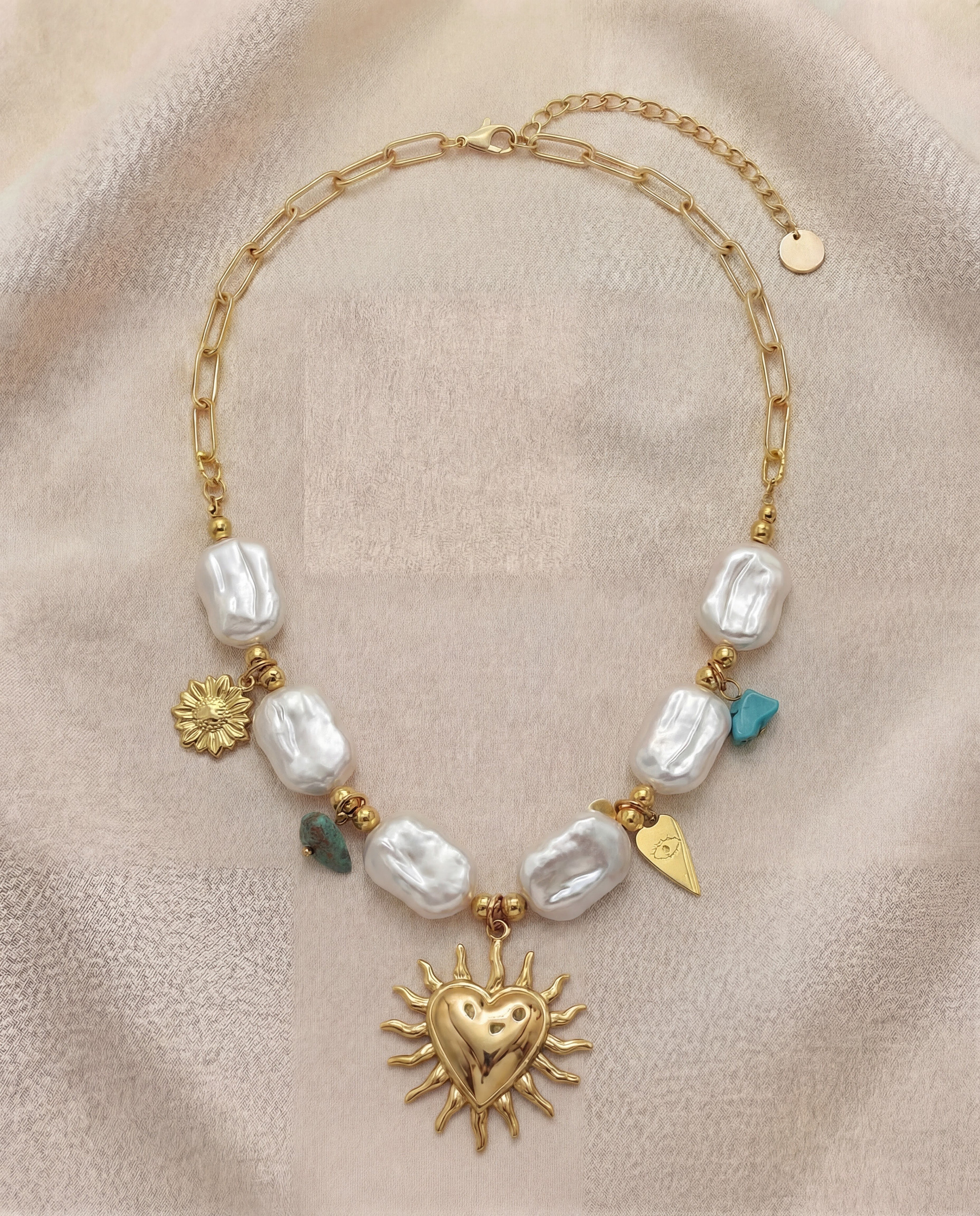 Grossiste Nacrélia - Collier Rose