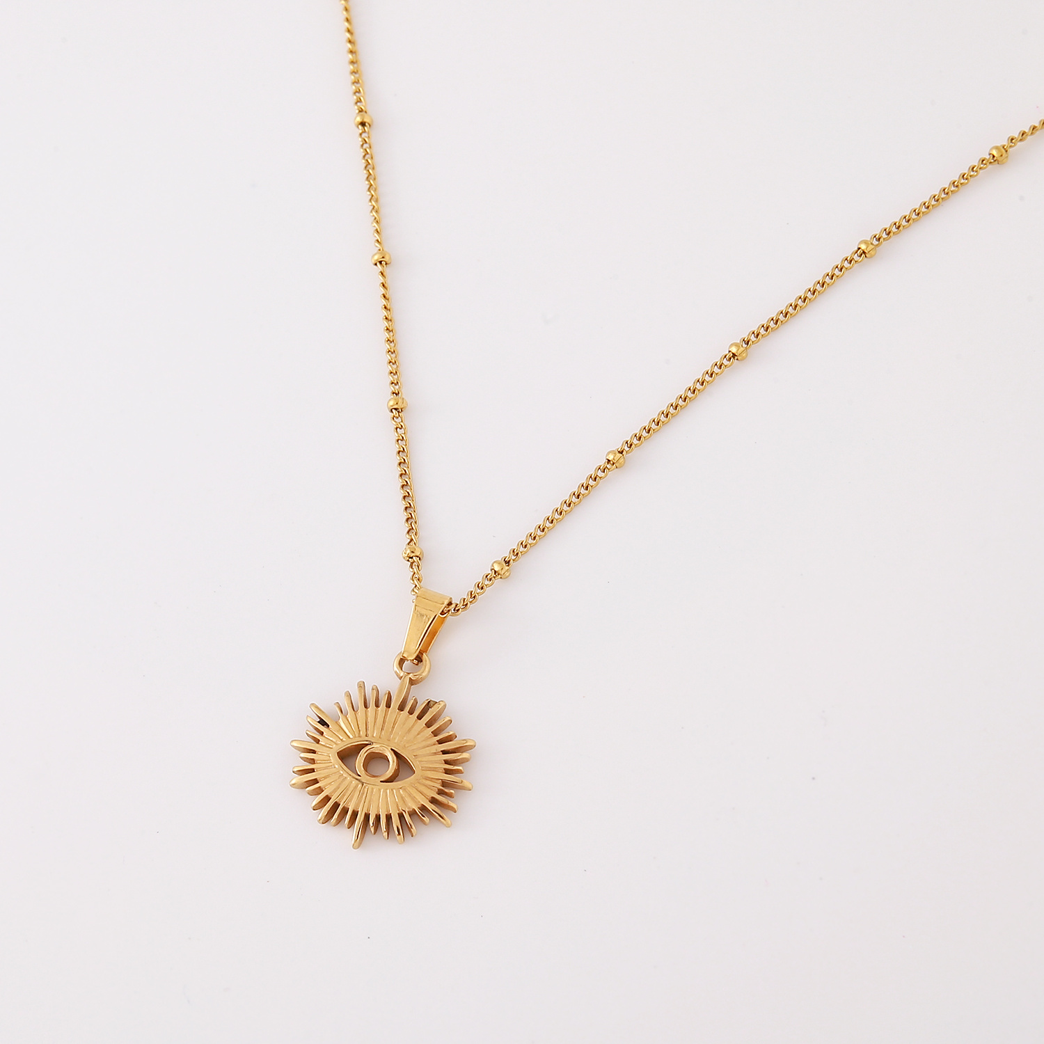 Wholesaler Nacrélia - Pendant Necklace Ambre