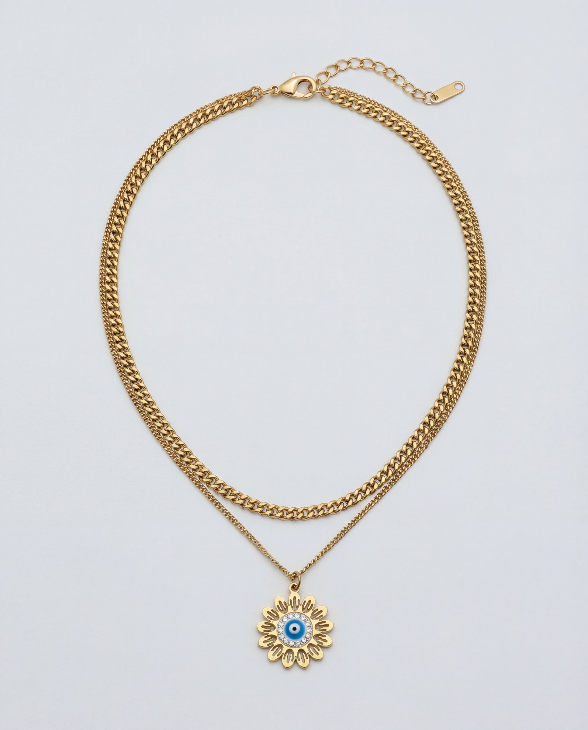 Grossiste Nacrélia - Collier Double Julie