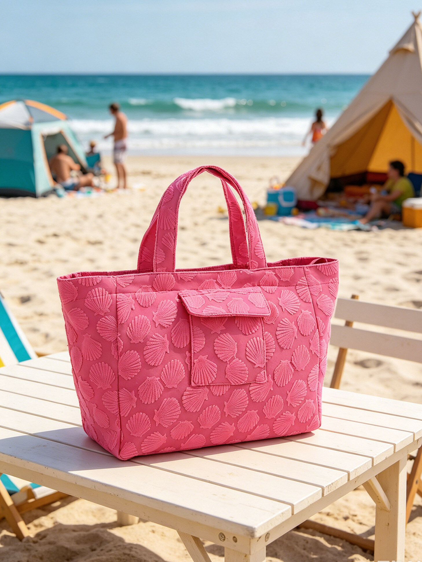 Grossista Nacrélia - Borse da Spiaggia Conchiglia Spugna