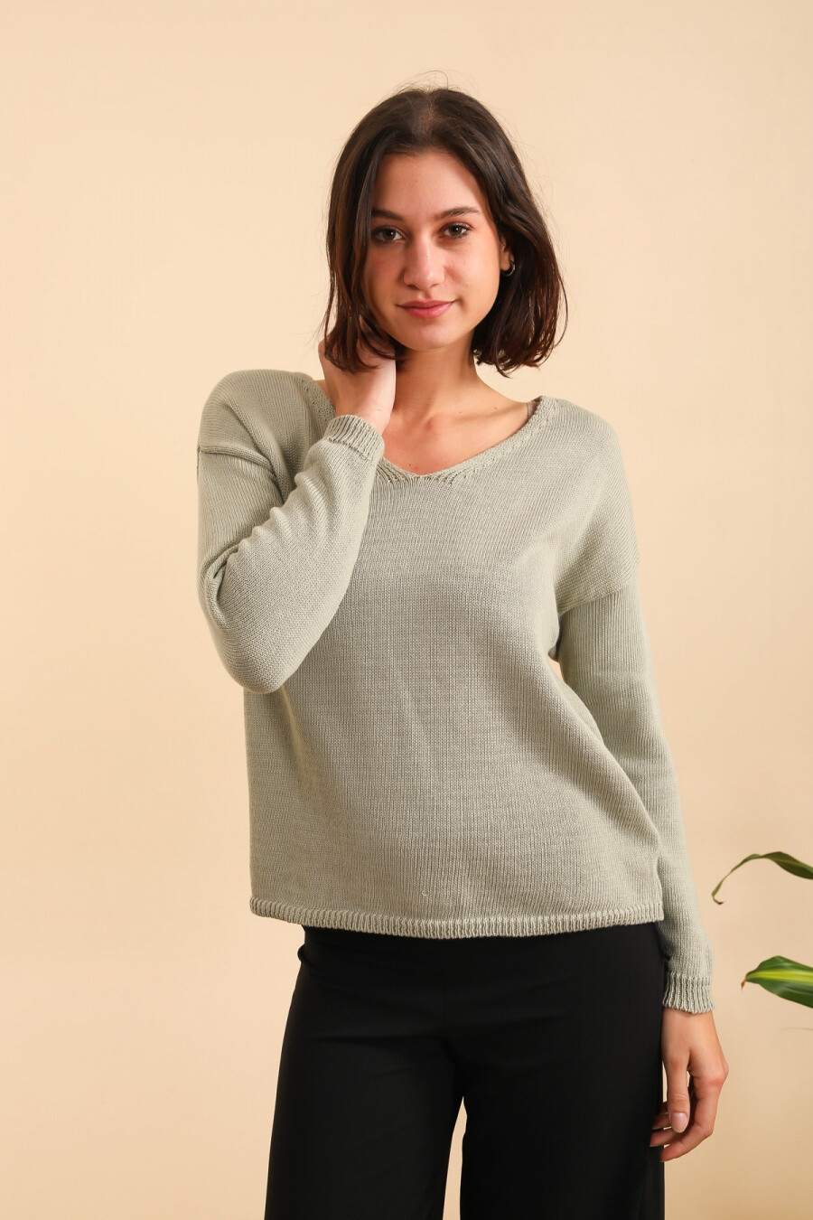 Grossista NAÏS - 100% Cotton V -Ceck